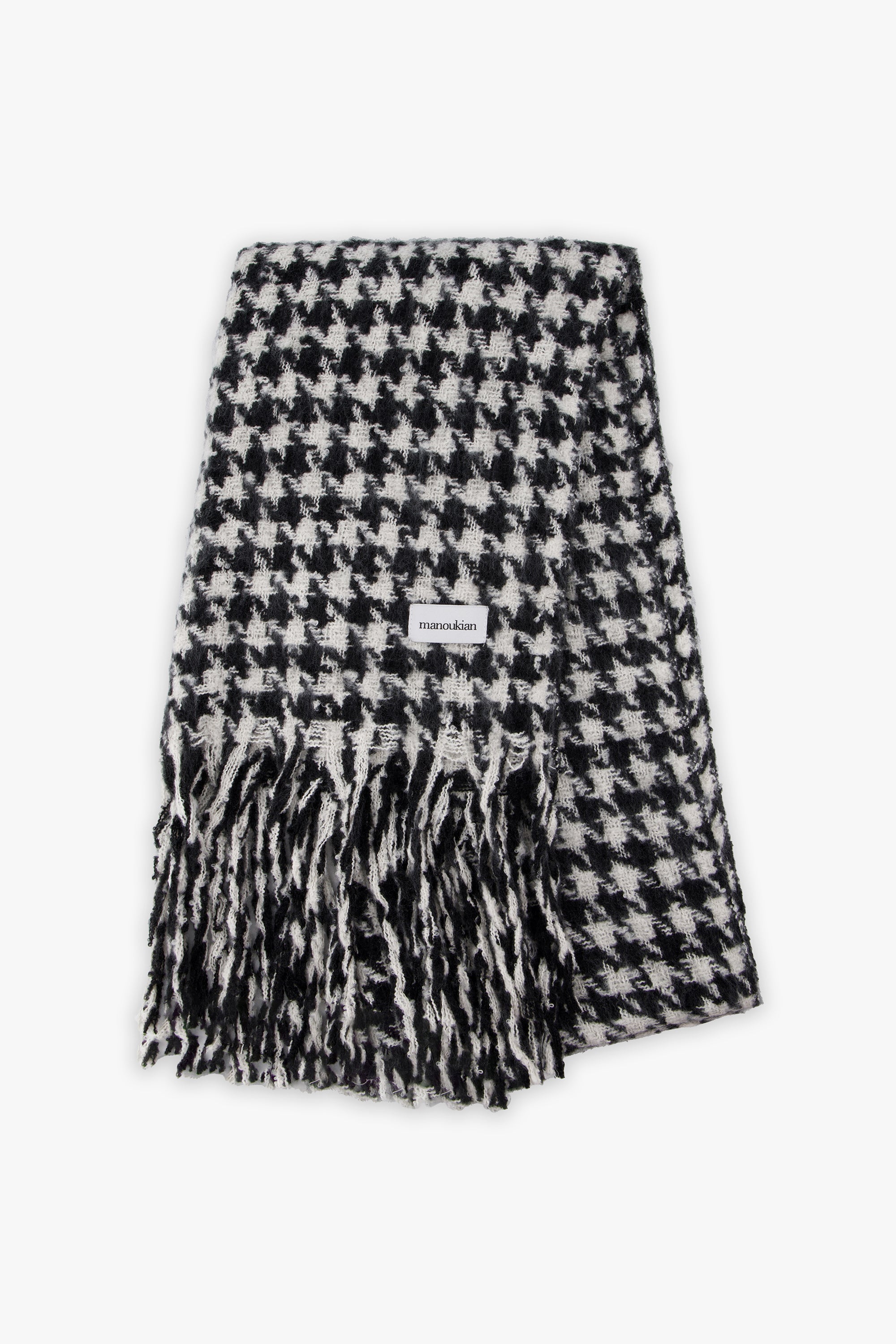 Houndstooth Pashmina Scarf