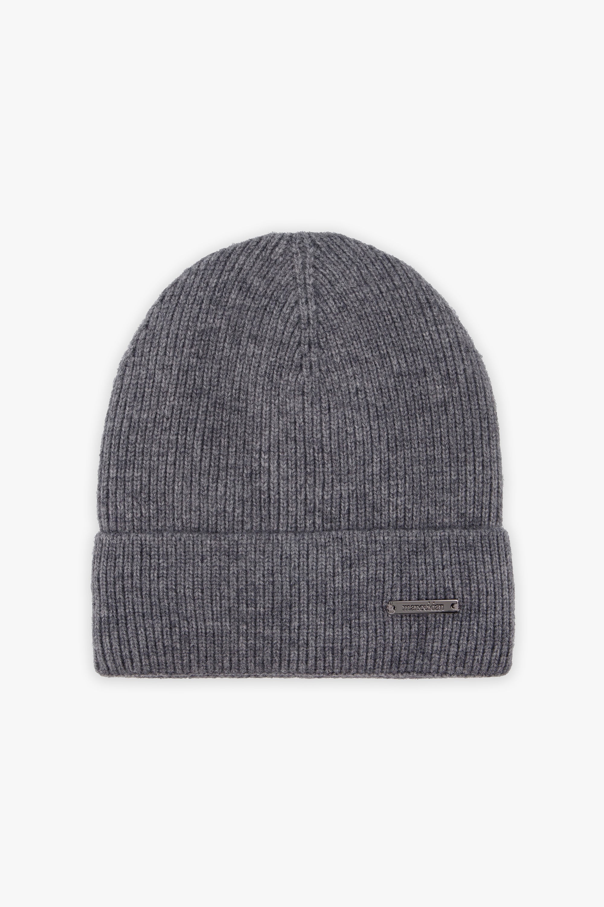 Men'S Ribbed Knitted Beanie