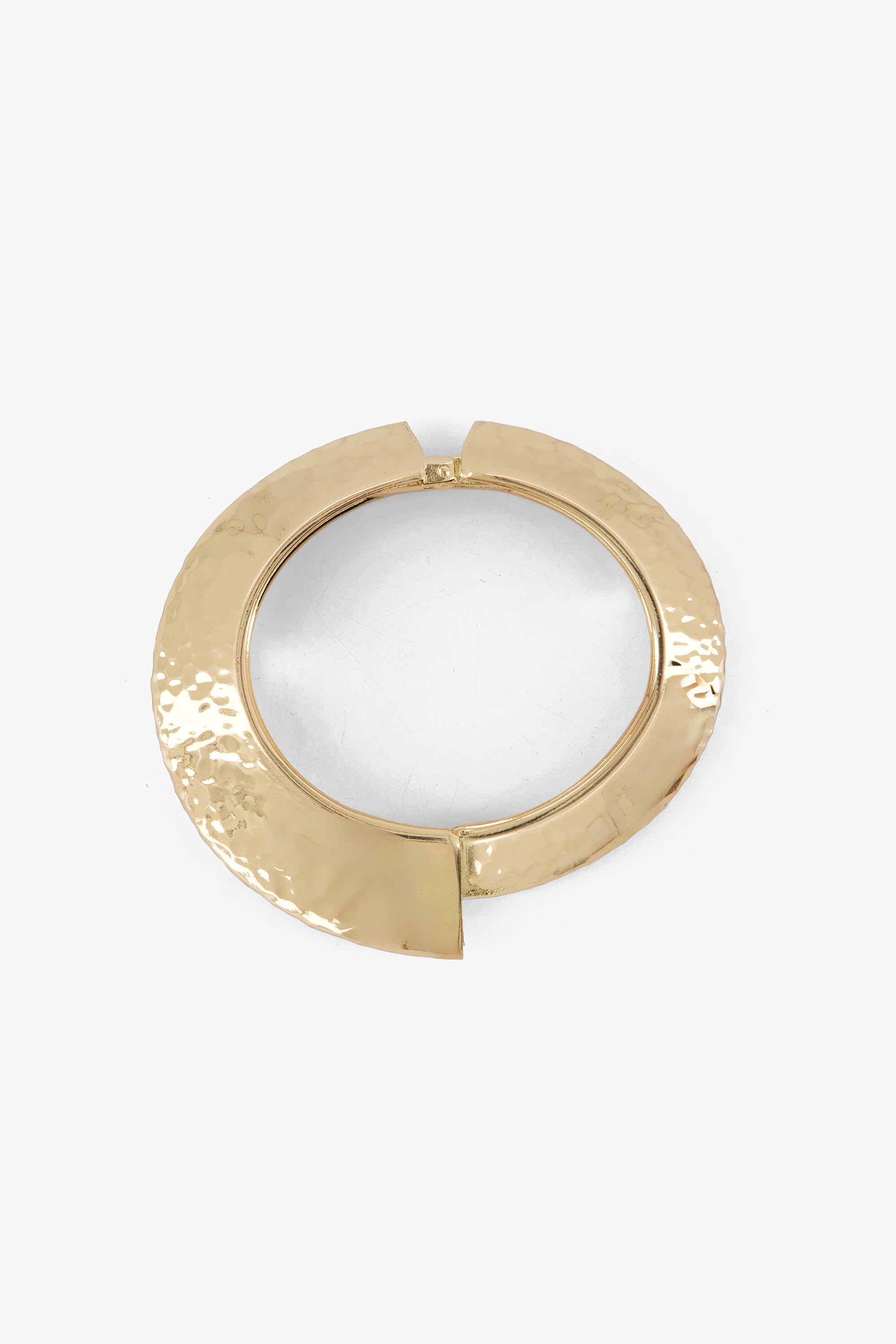 Hammered Hinged Cuff