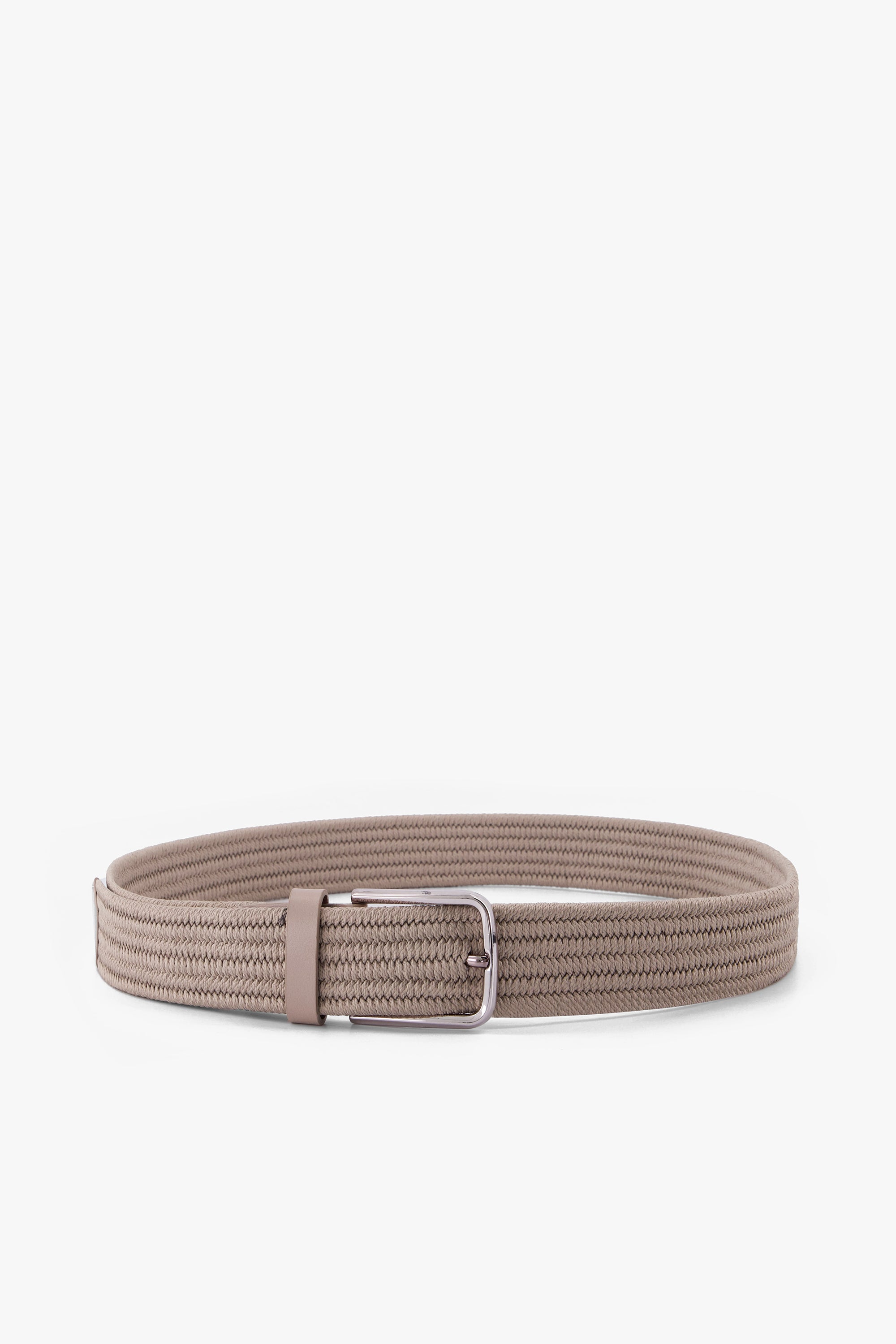 Braided Textured Belt For Men