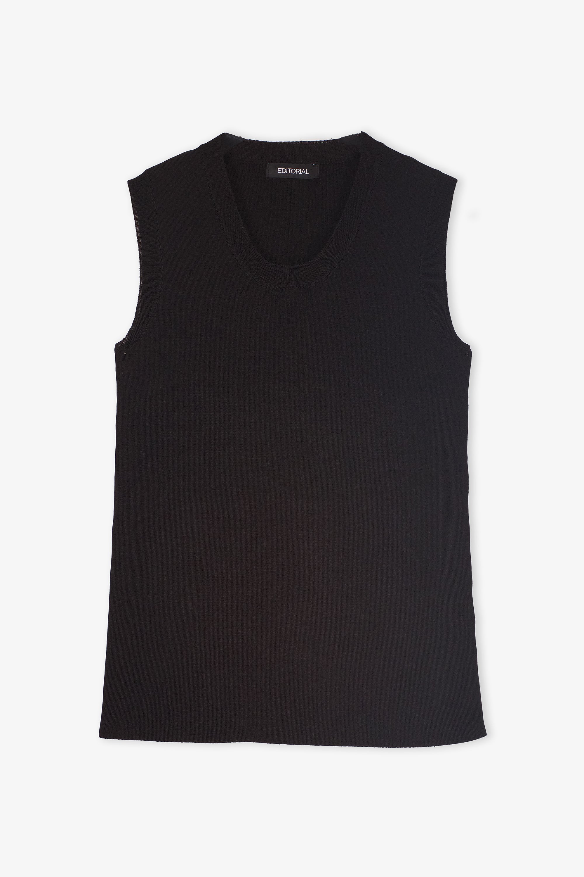 Knitted Sleeveless Top