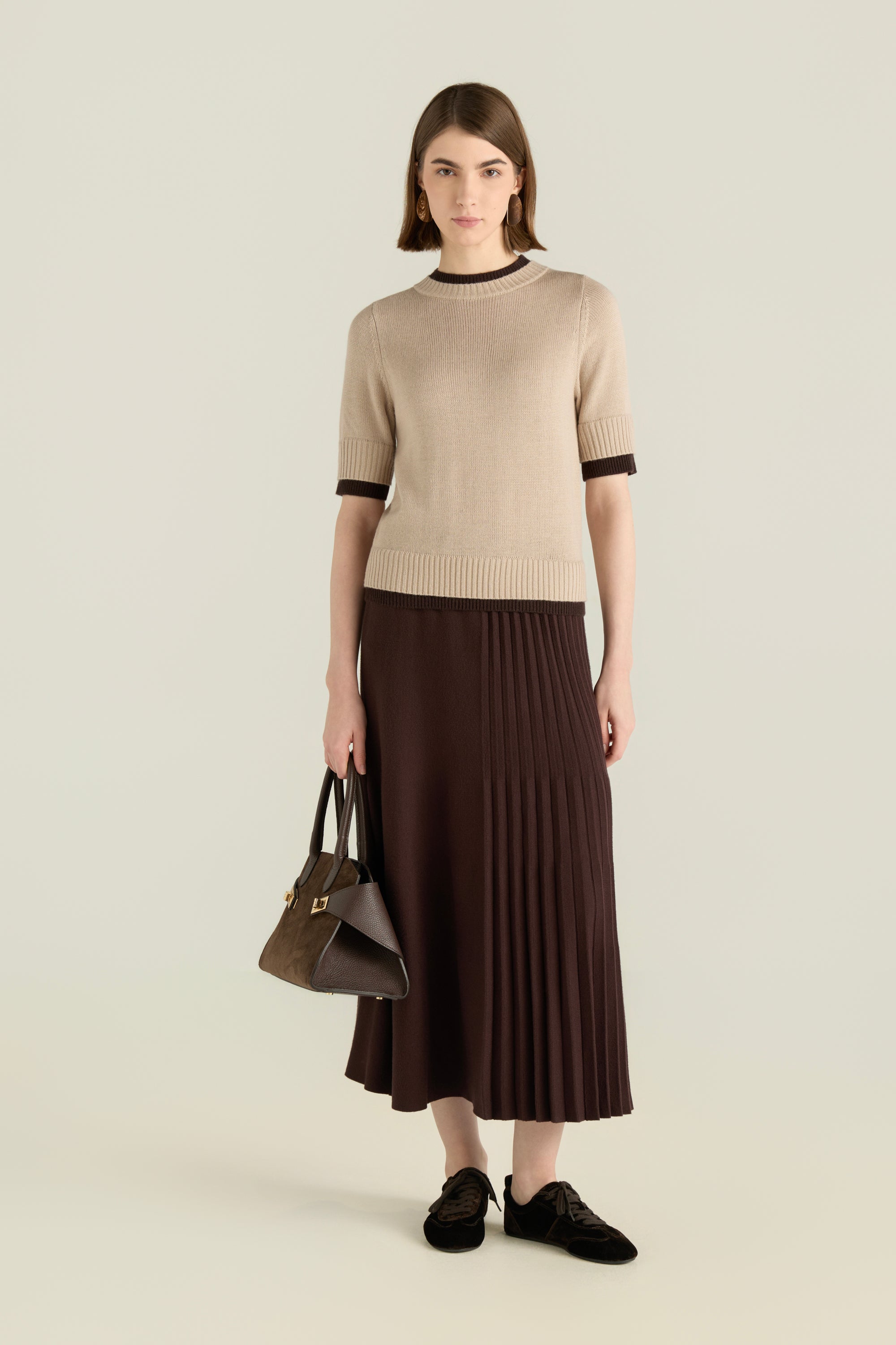 Double Layer Knitted Top