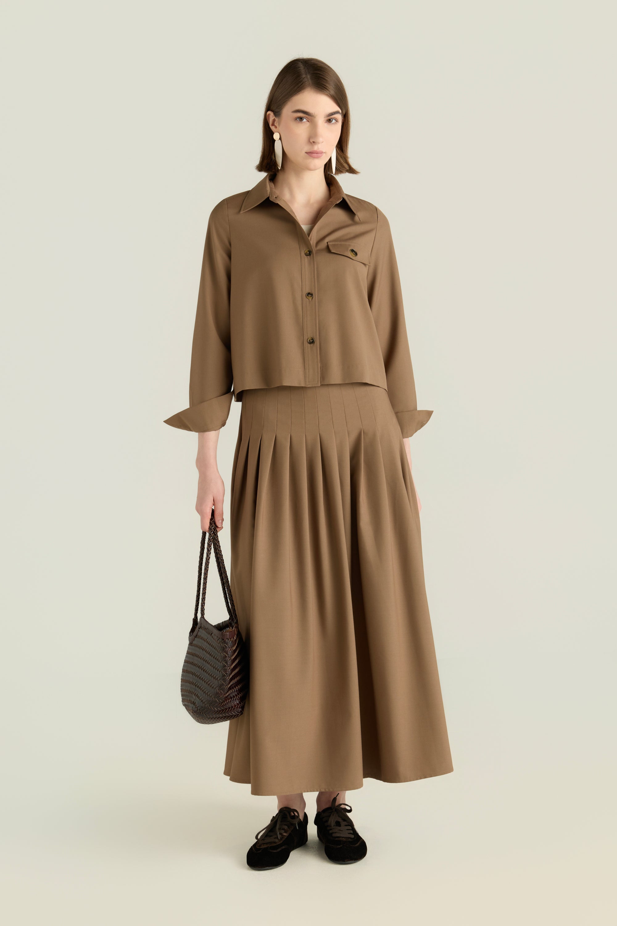 Cropped Utility Jacket