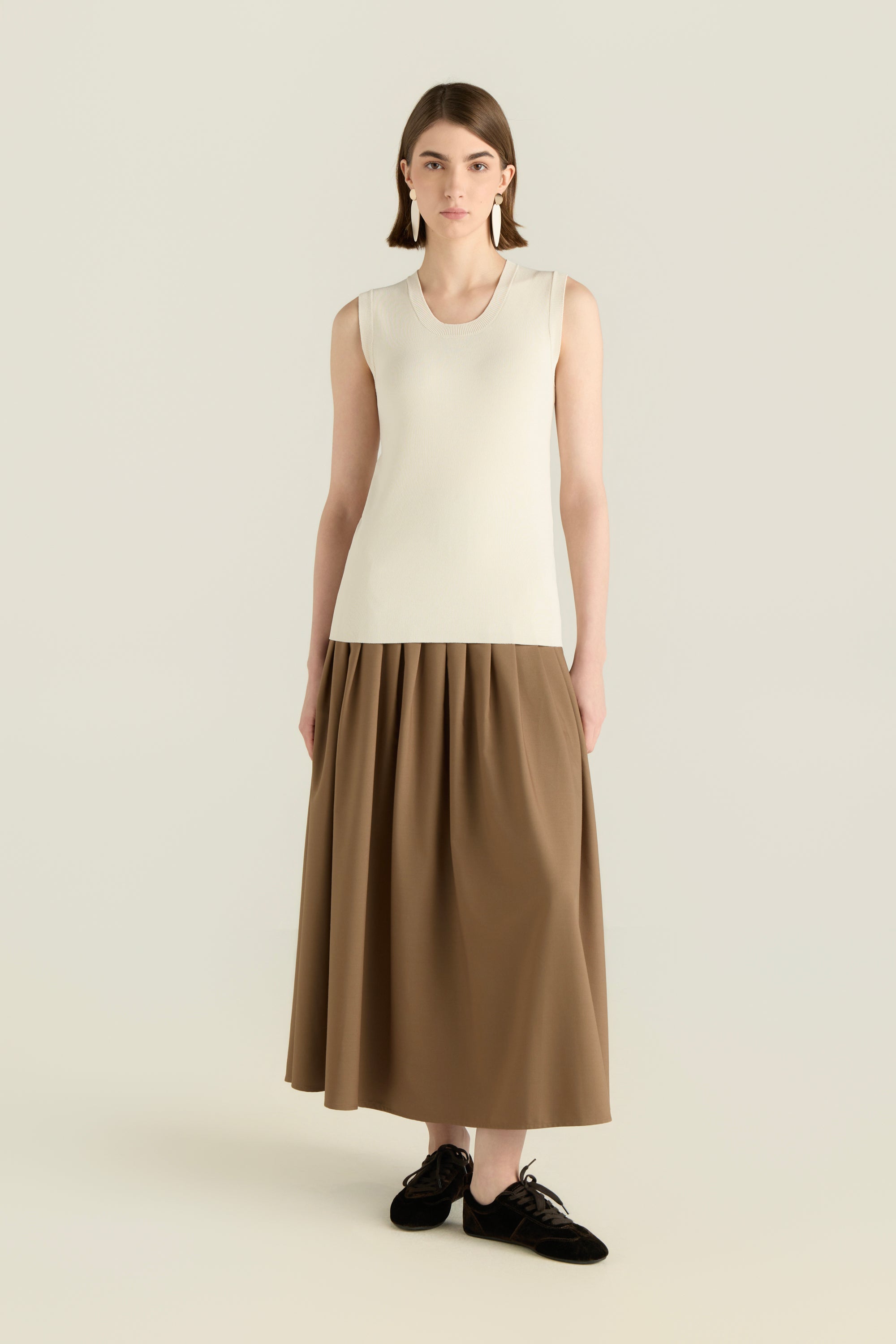 Knitted Sleeveless Top