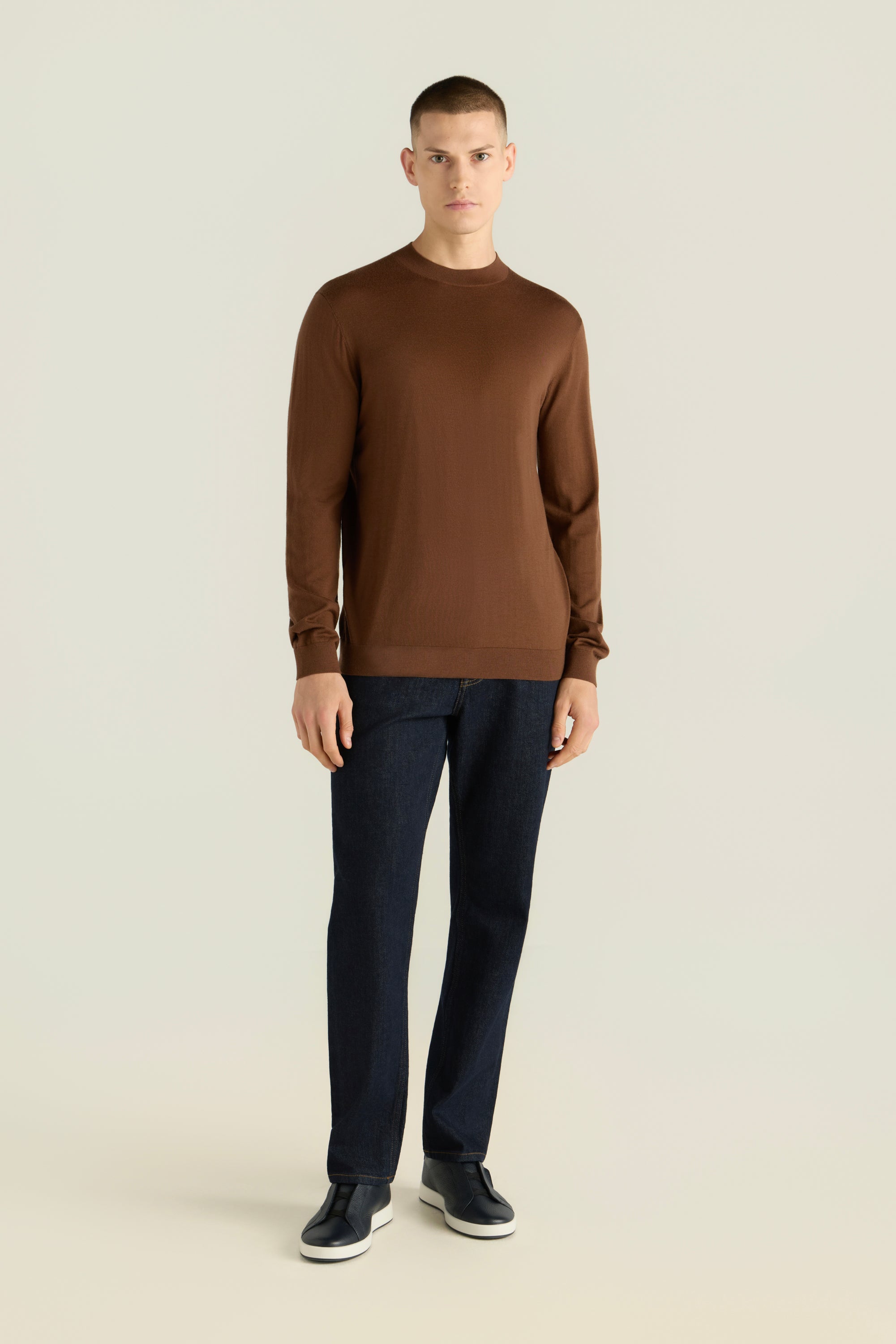 Men'S Crew Neck Sweater