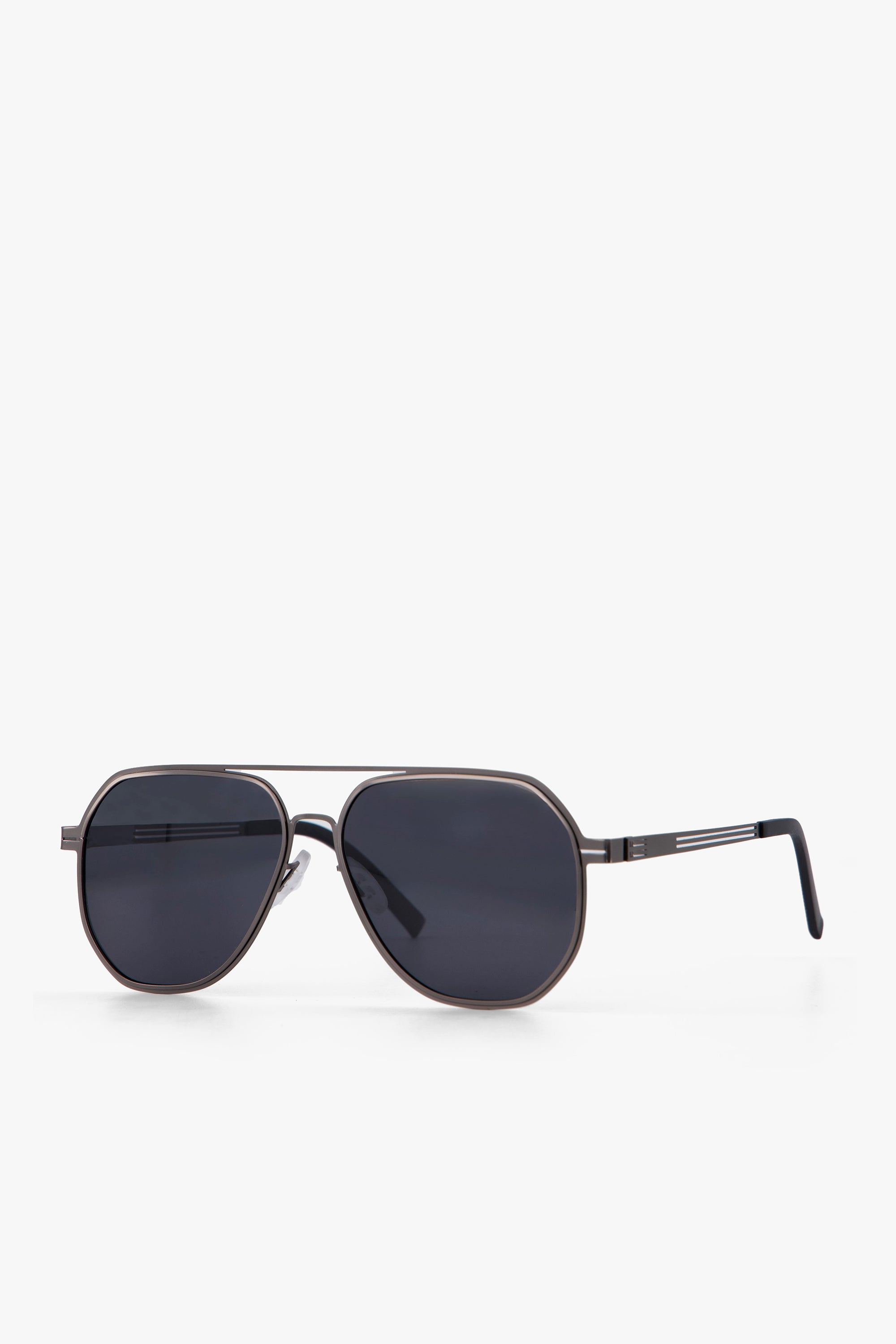 Men'S Slim Metal Sunglasses