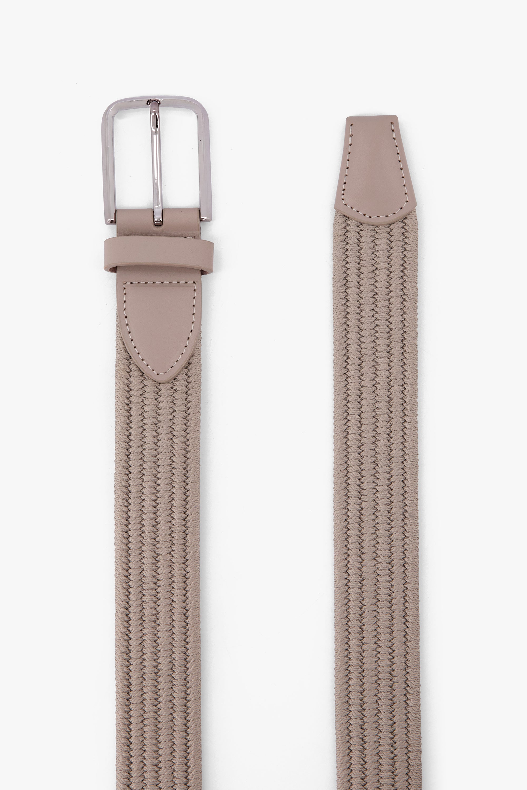 Braided Textured Belt For Men