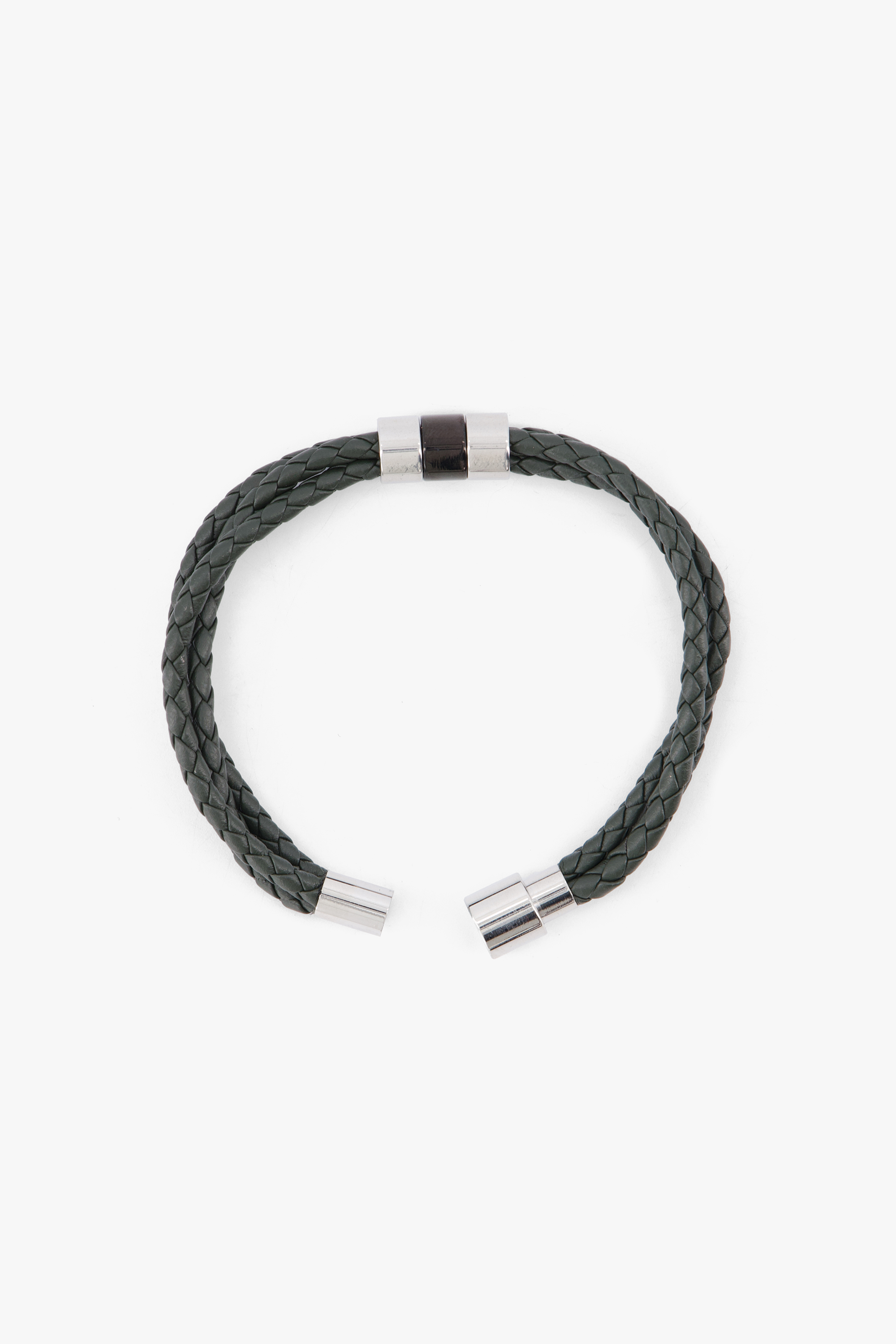Men'S Intricate Leather Bracelet
