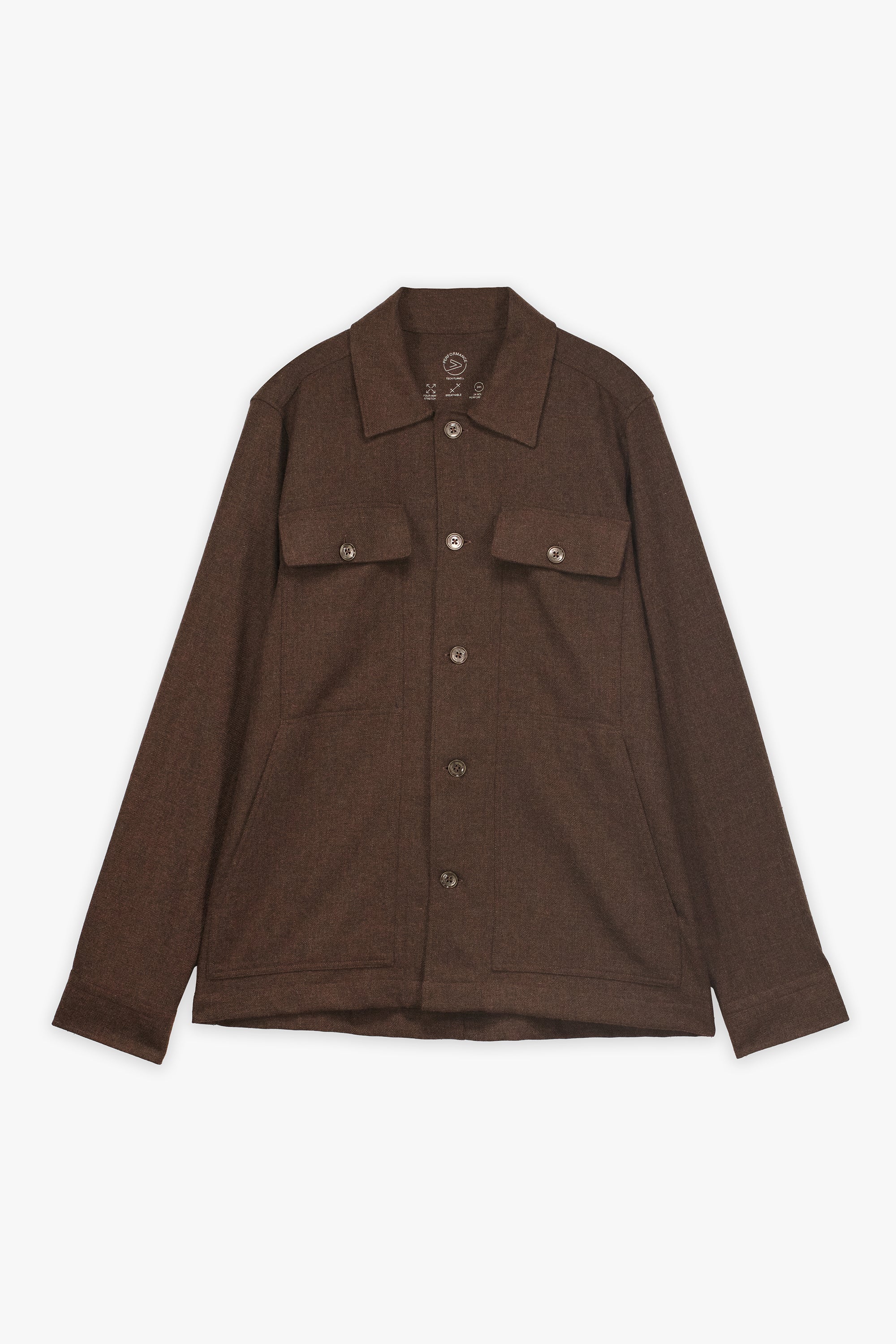 Men'S Heavyweight Cotton Overshirt