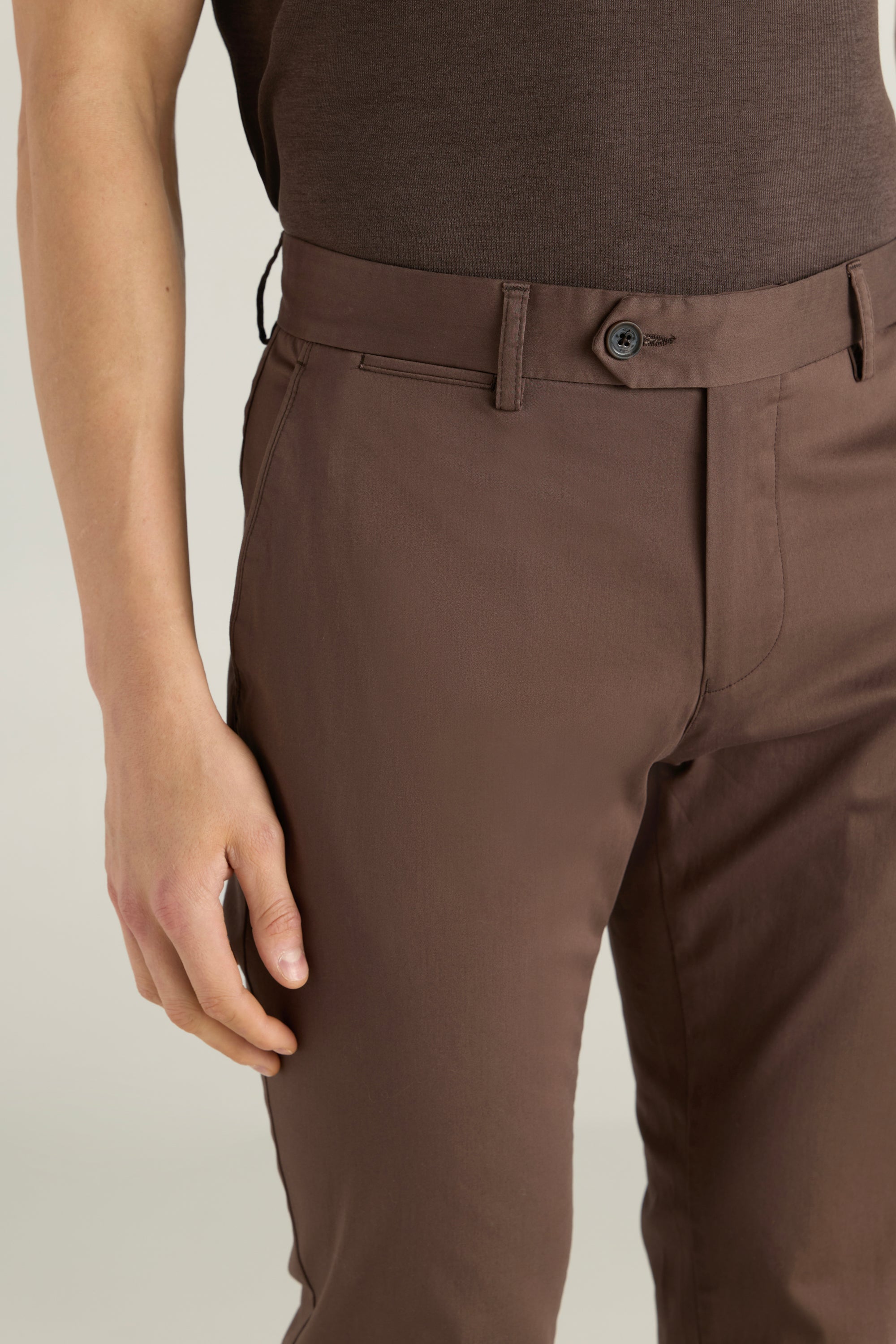 Men'S Trapered Chino Pants