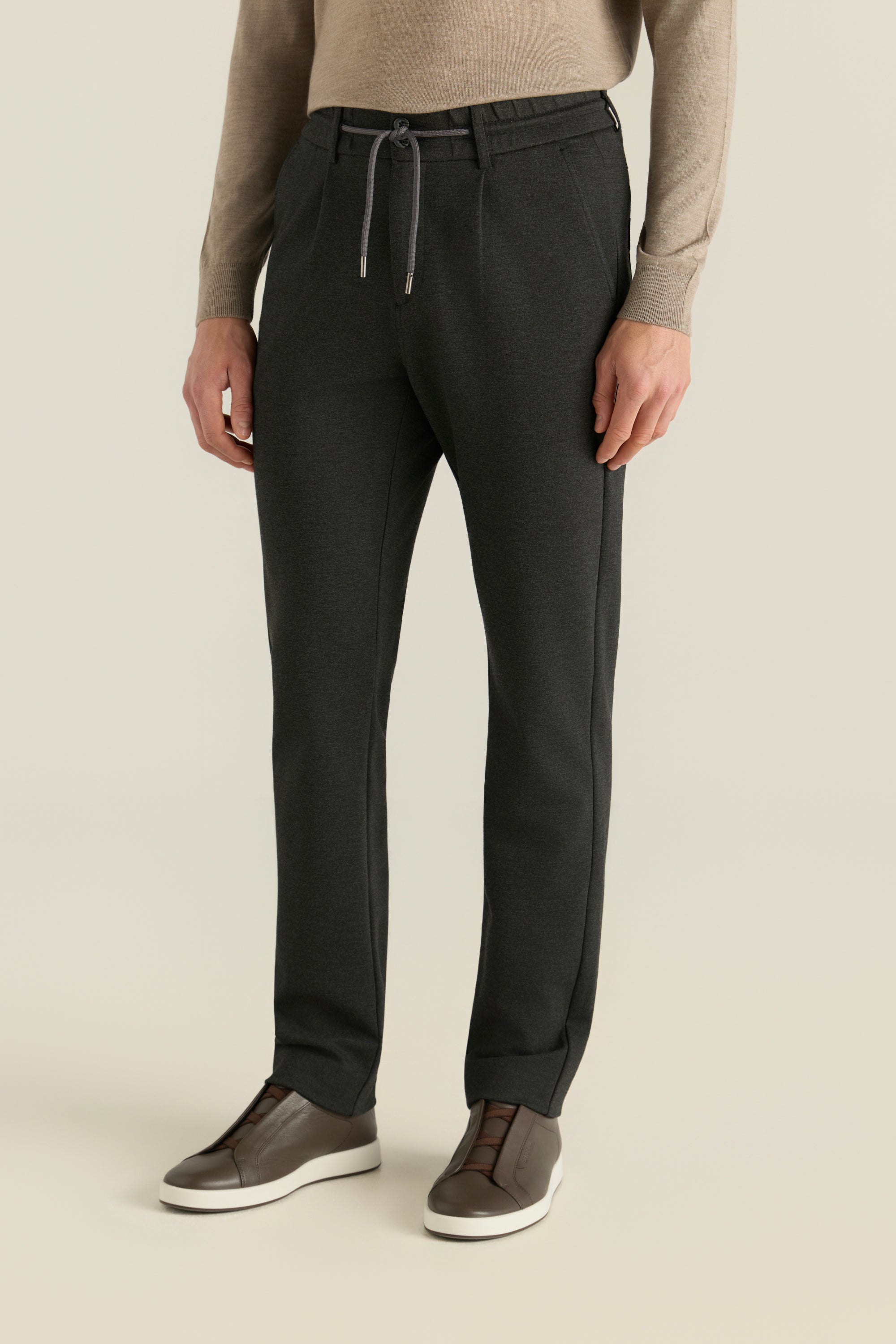 Men'S Joggers With Double Buttons