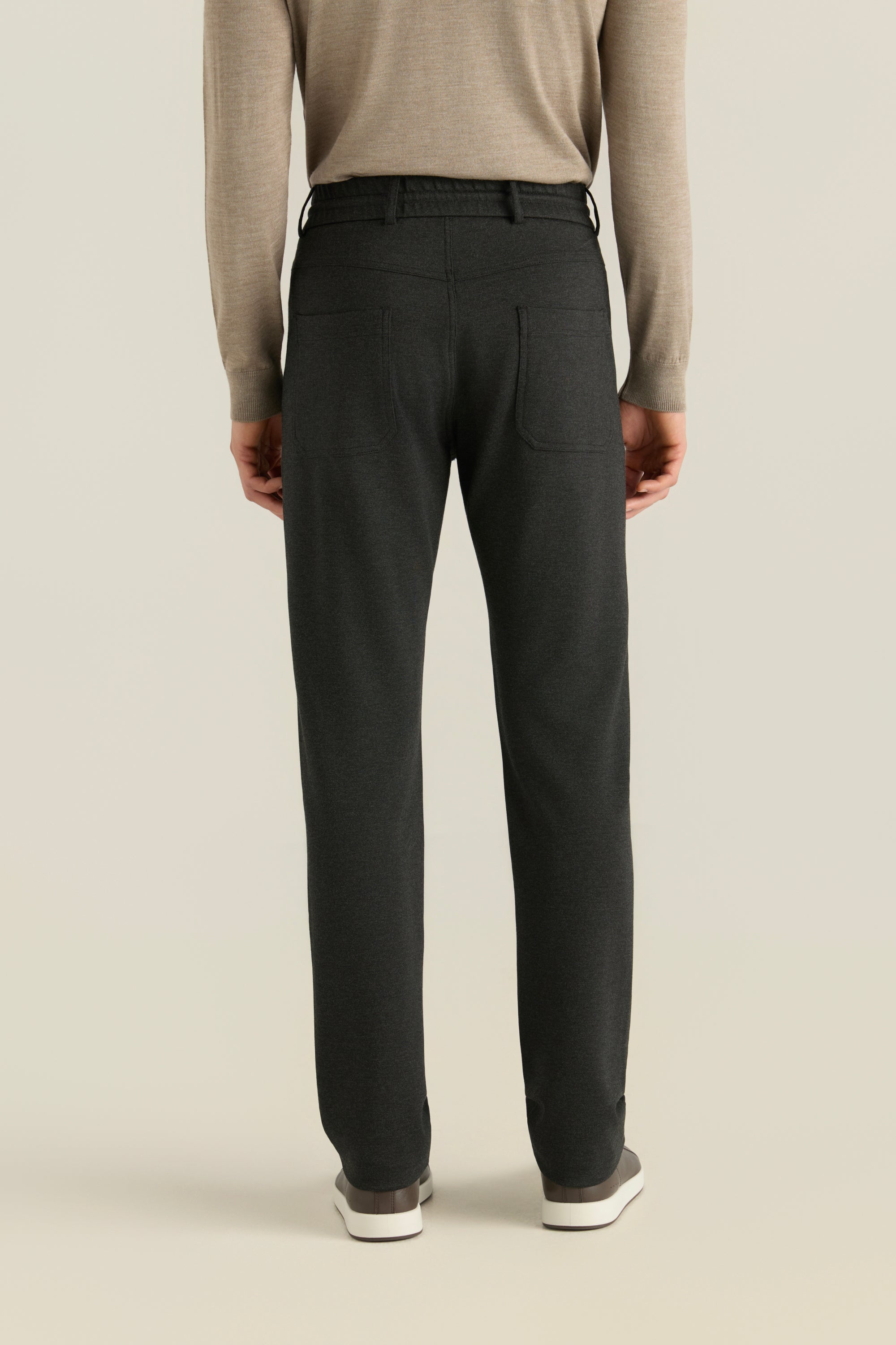 Men'S Joggers With Double Buttons