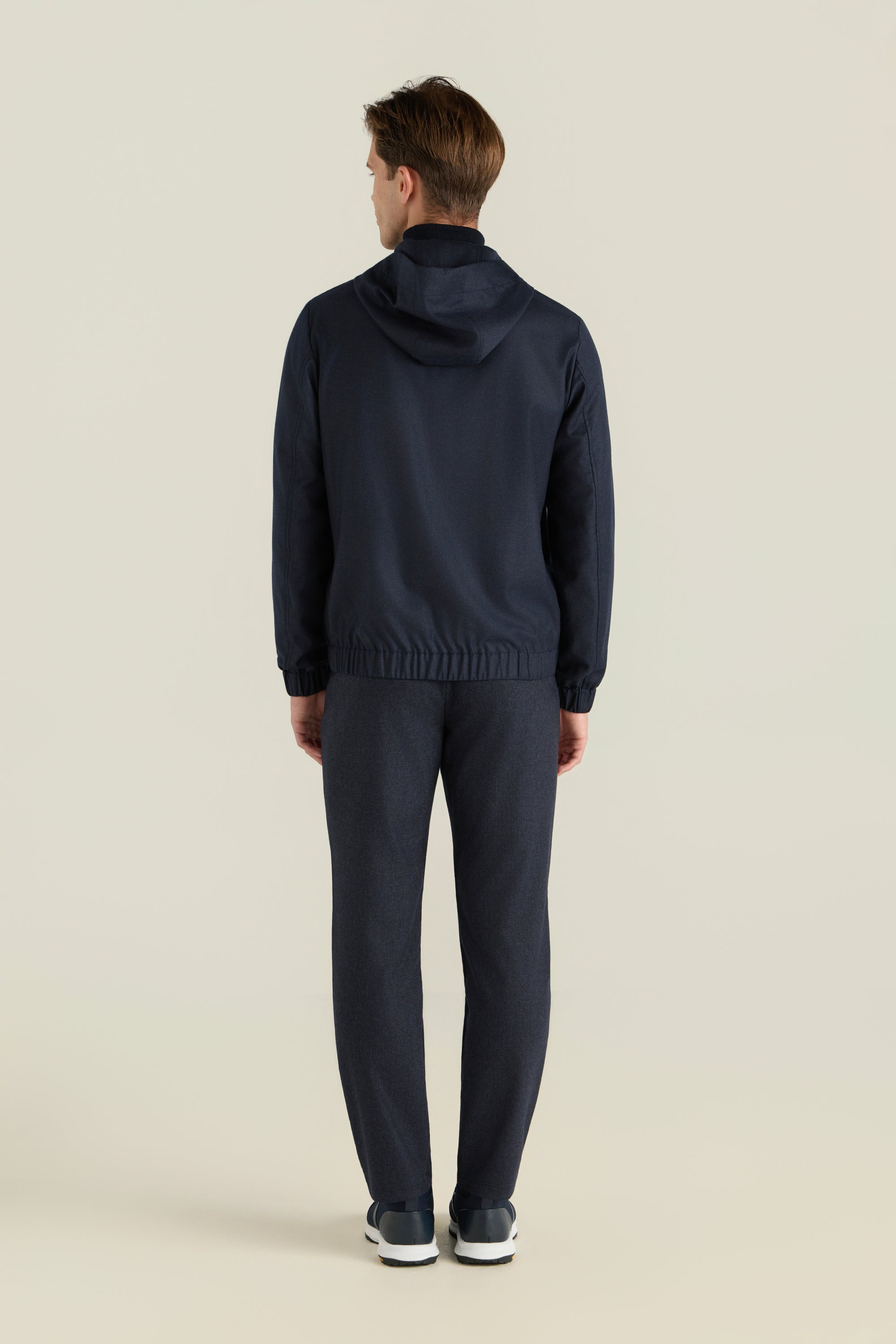 Men'S Hooded Zip Jacket