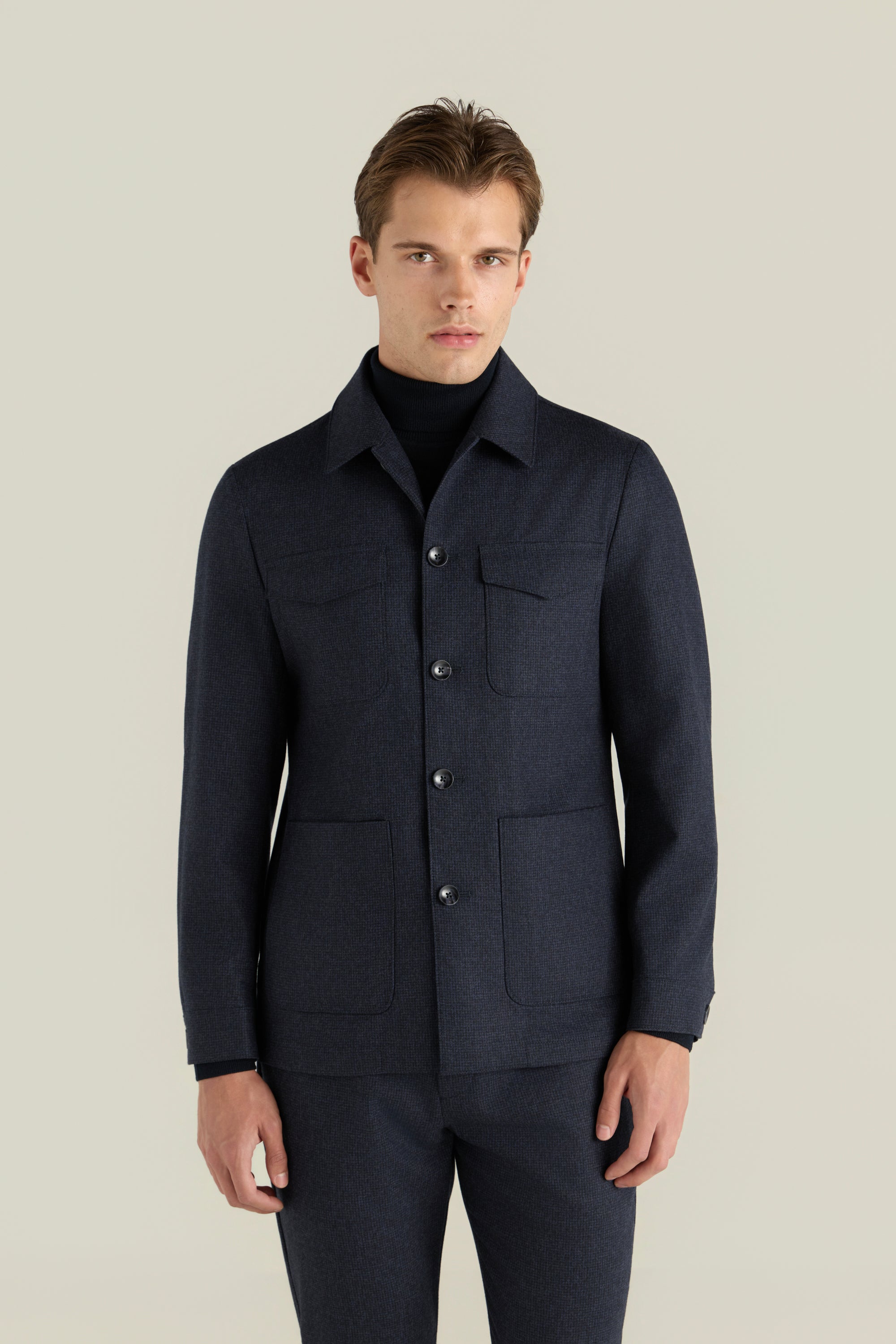 Men'S Cashmere Blend Jacket