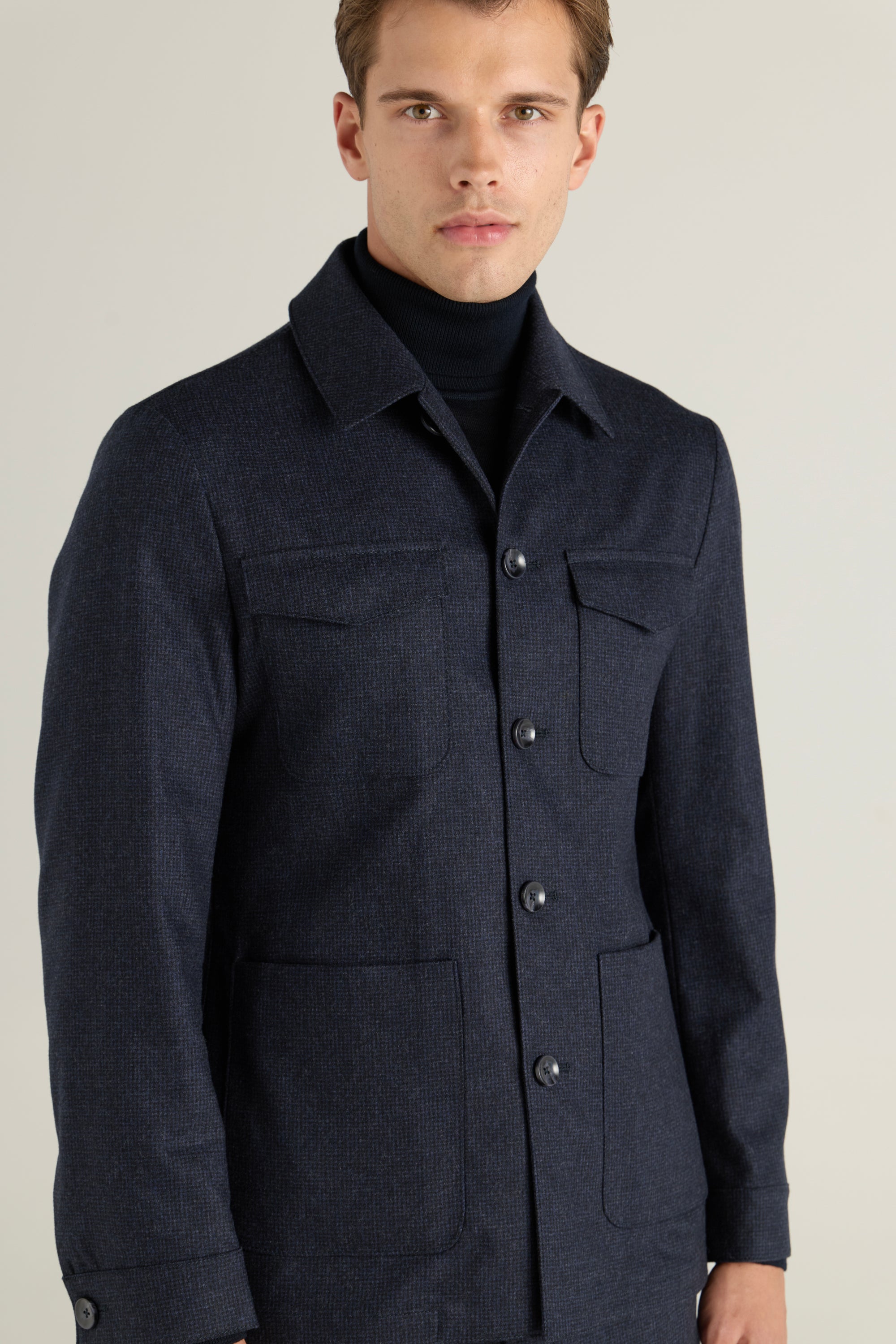 Men'S Cashmere Blend Jacket