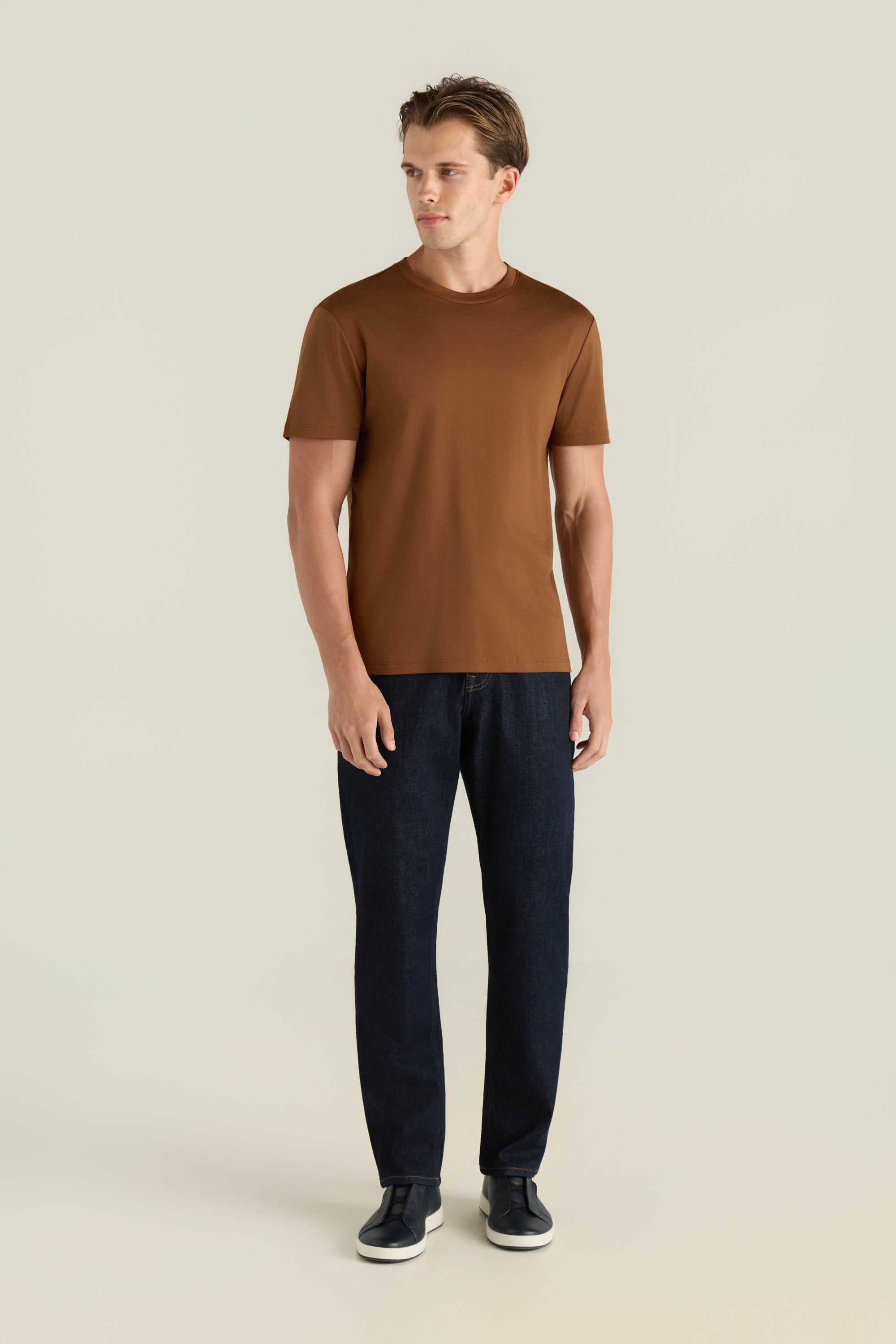 Men'S Short Sleeve Cotton T-Shirt