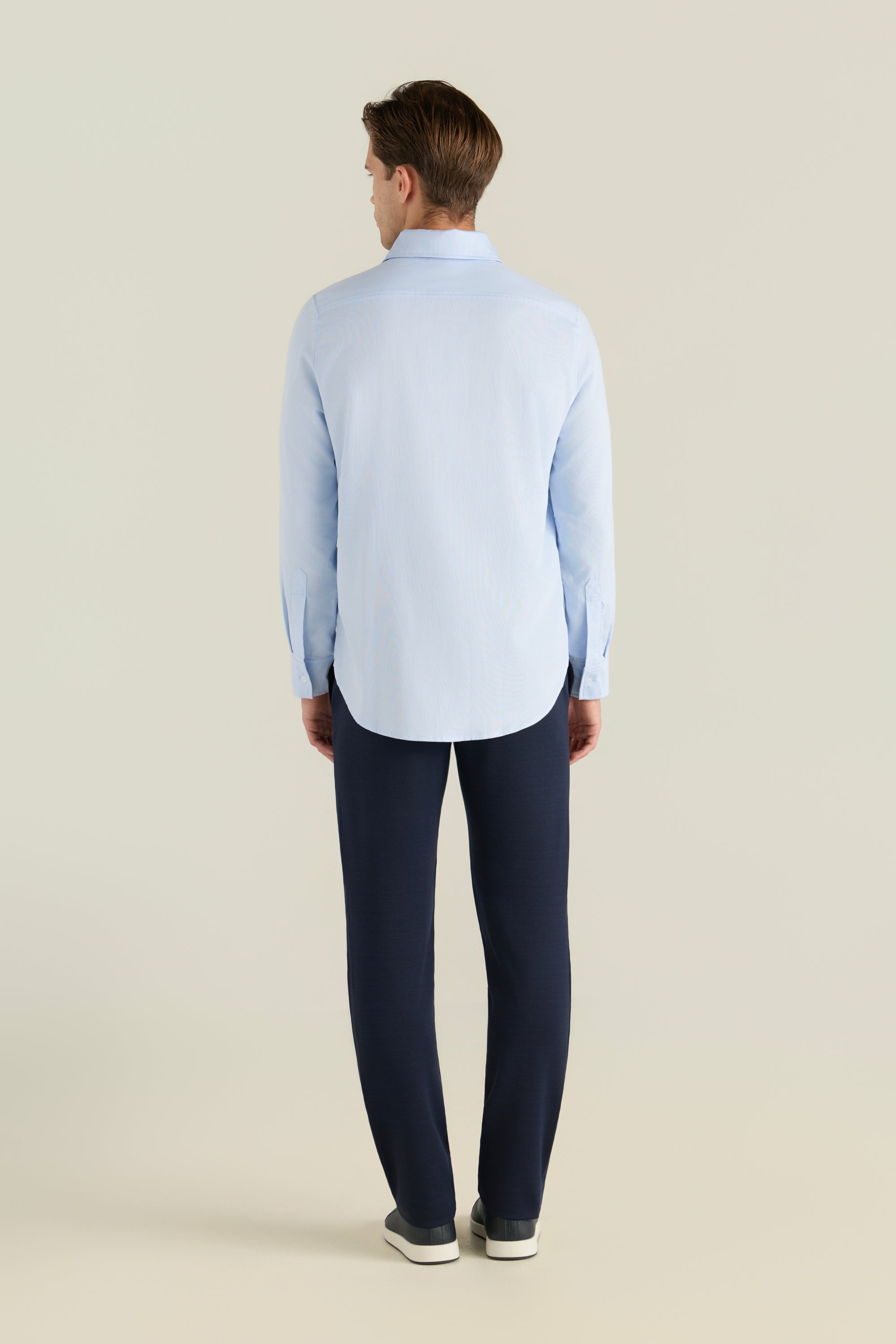 Men'S Long Sleeve Basic Shirt