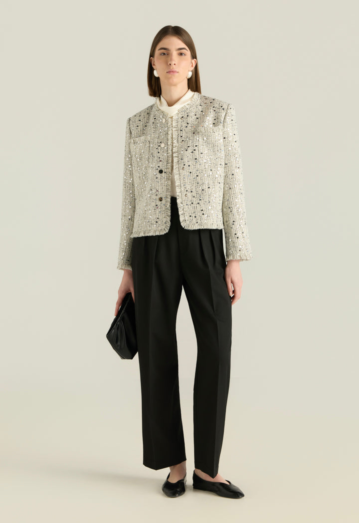 Classic High Waist Trousers