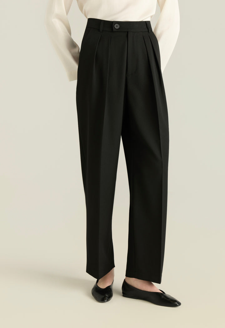 Classic High Waist Trousers
