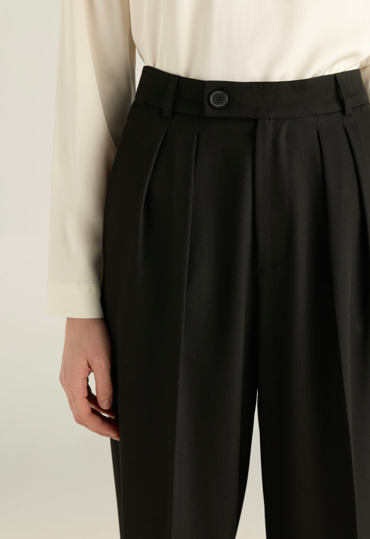 Classic High Waist Trousers