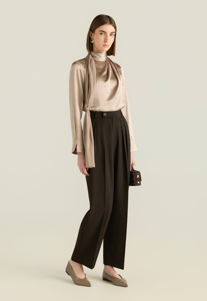 Classic High Waist Trousers