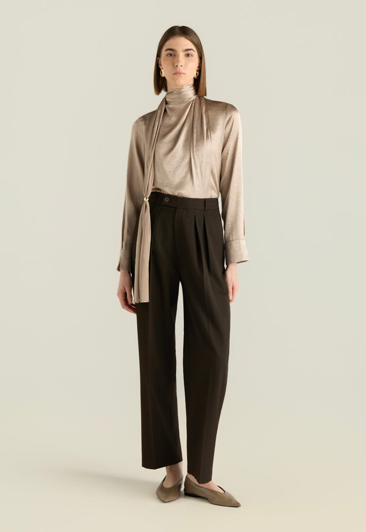 Classic High Waist Trousers
