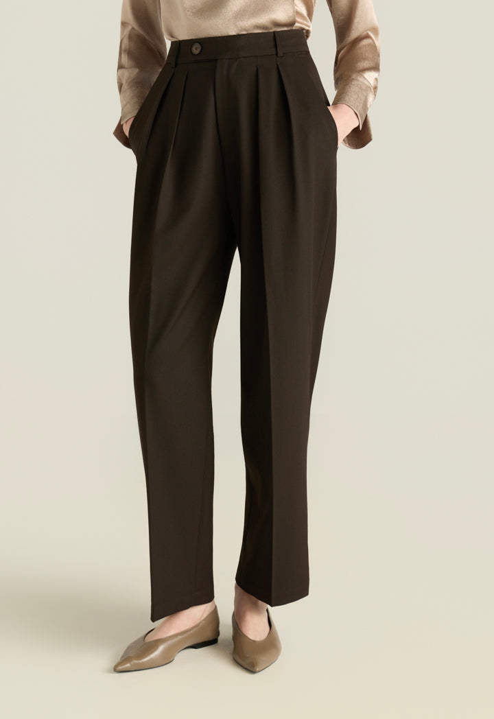 Classic High Waist Trousers