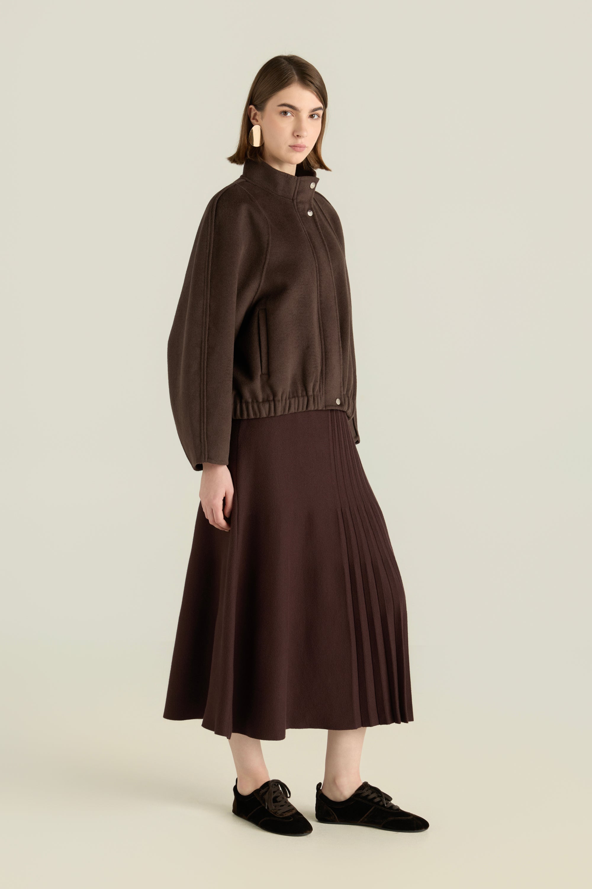 Handmade Wool Blend Jacket