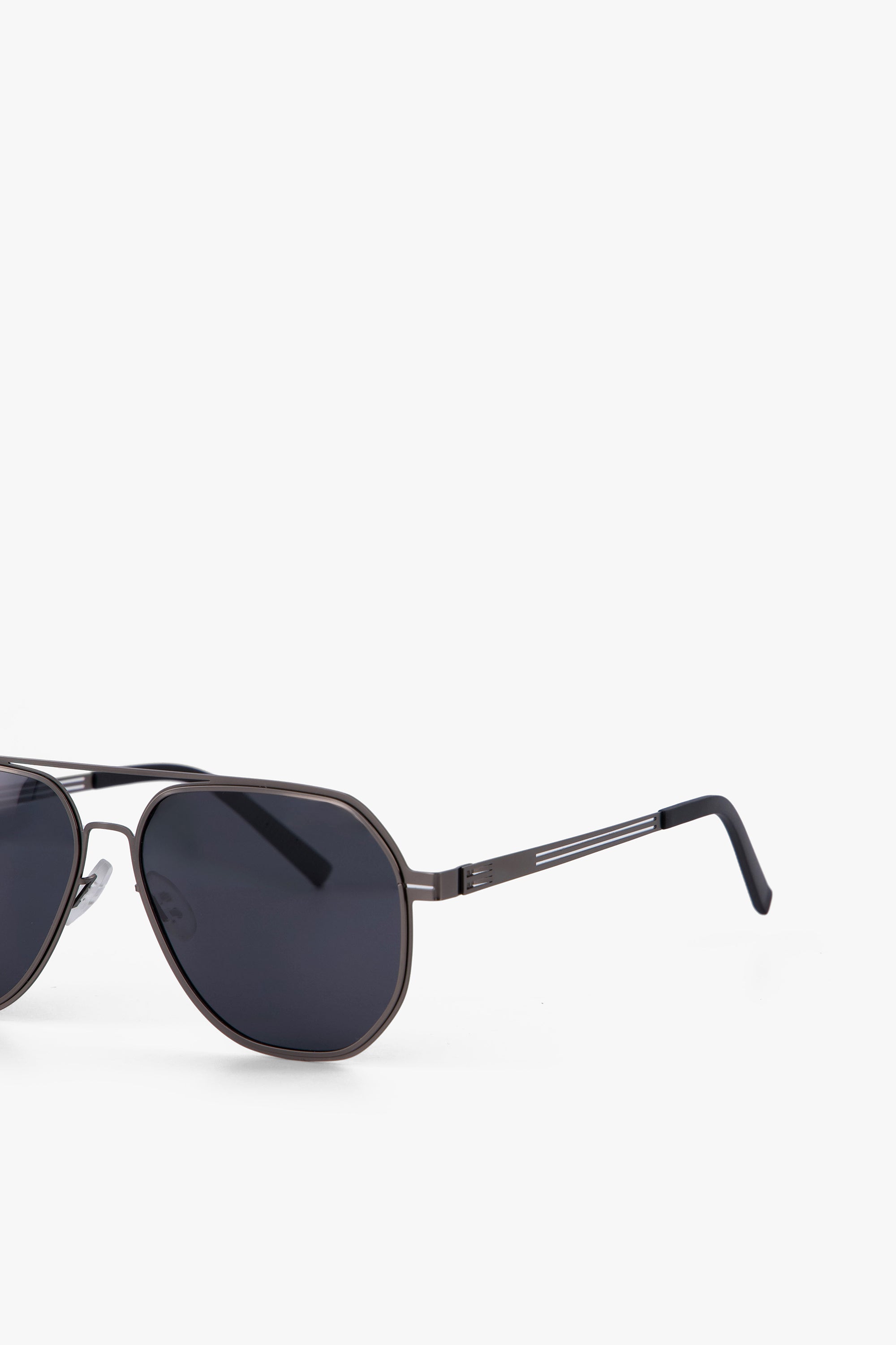 Men'S Slim Metal Sunglasses