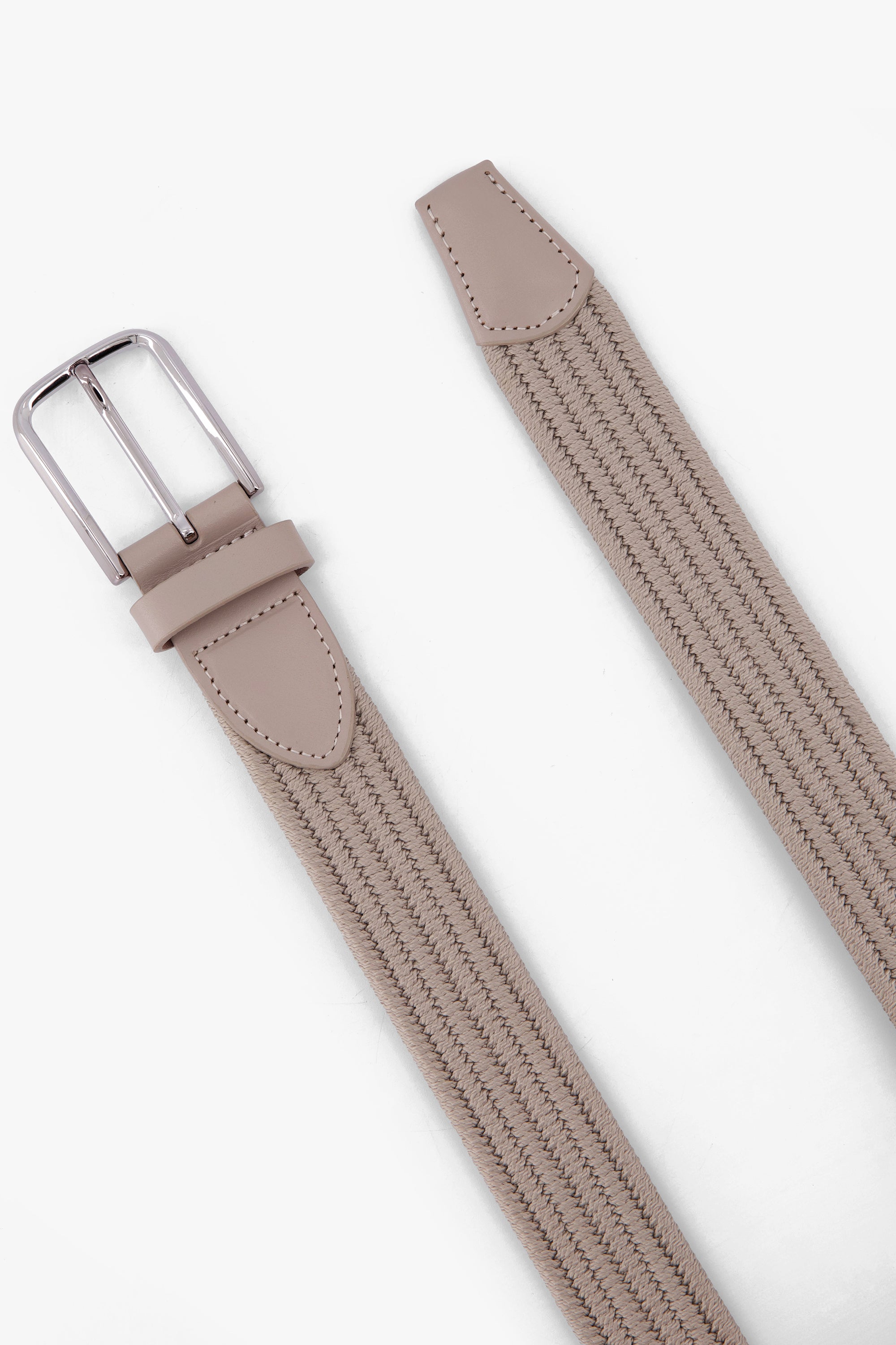 Braided Textured Belt For Men