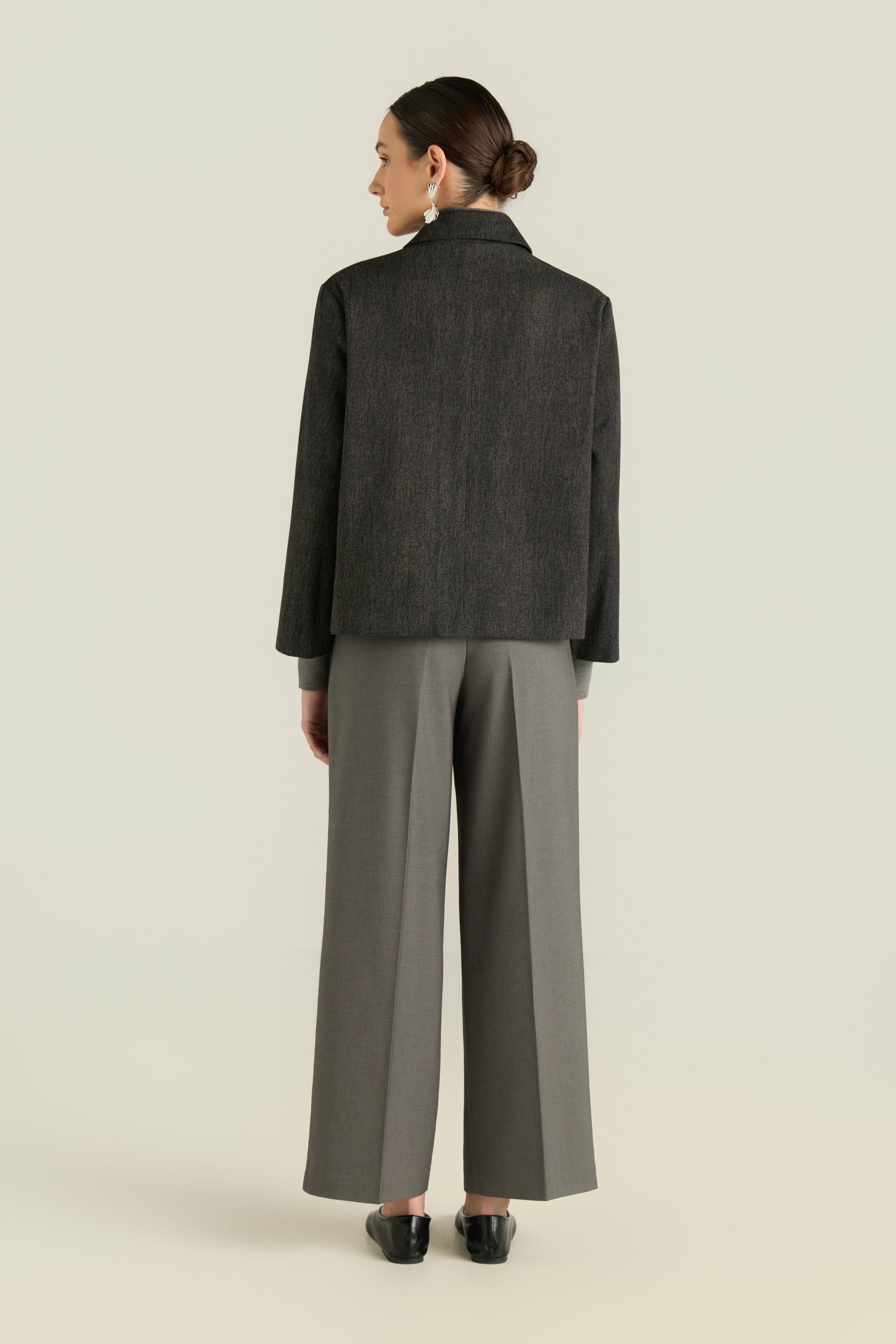 Sequin Floral Denim Jacket