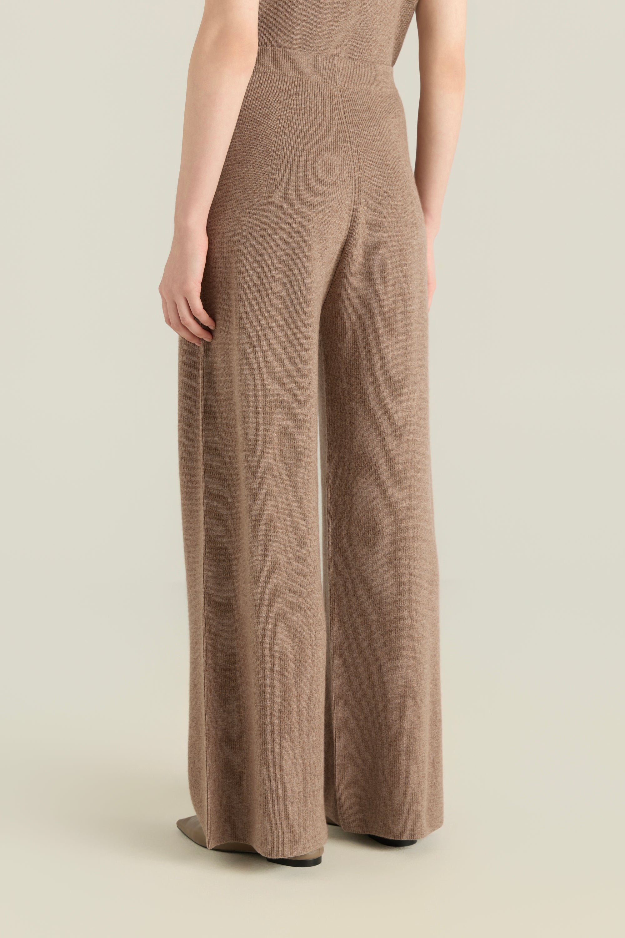 Ribbed Knitted Trousers