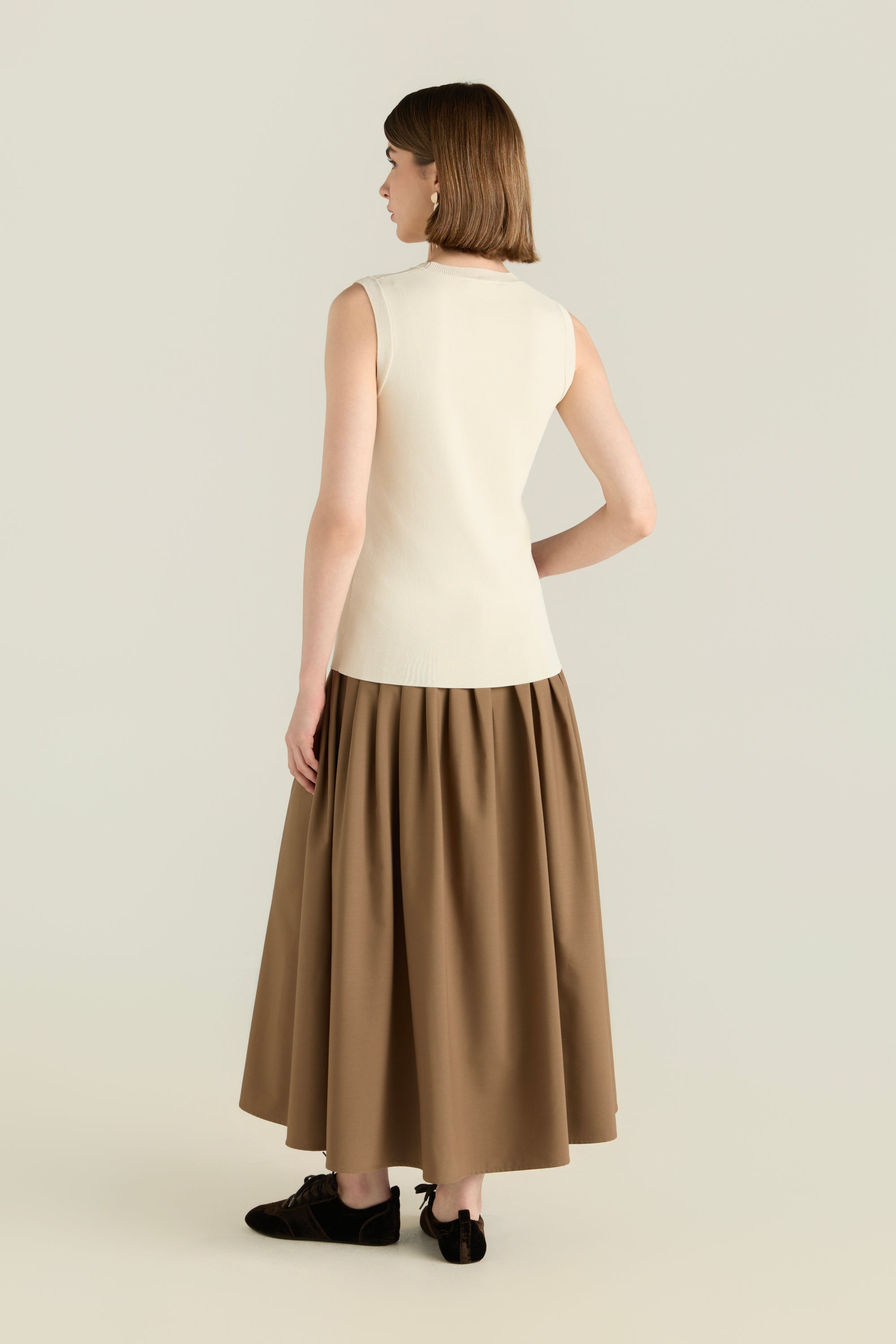 Knitted Sleeveless Top