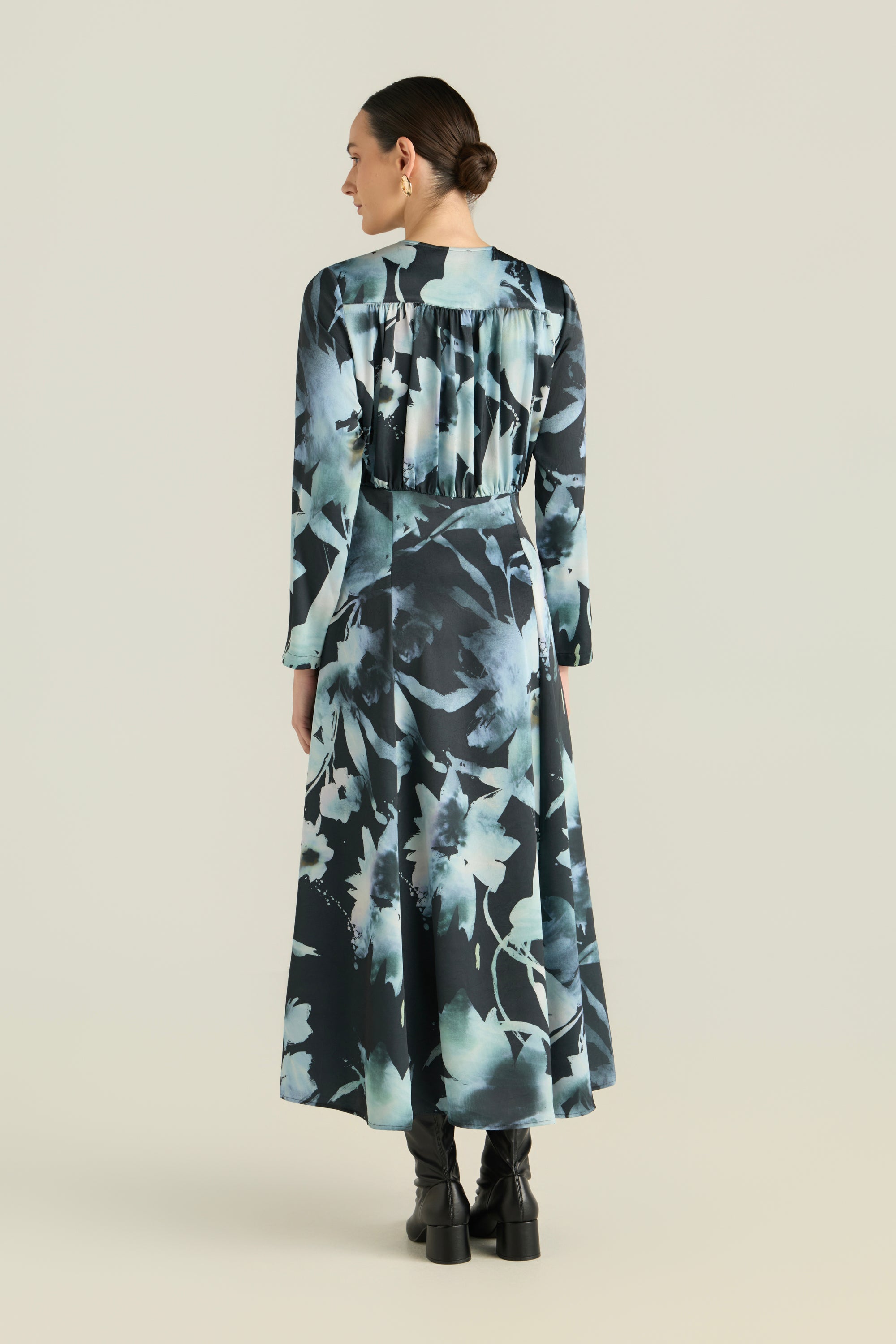 Floral Print Maxi Dress