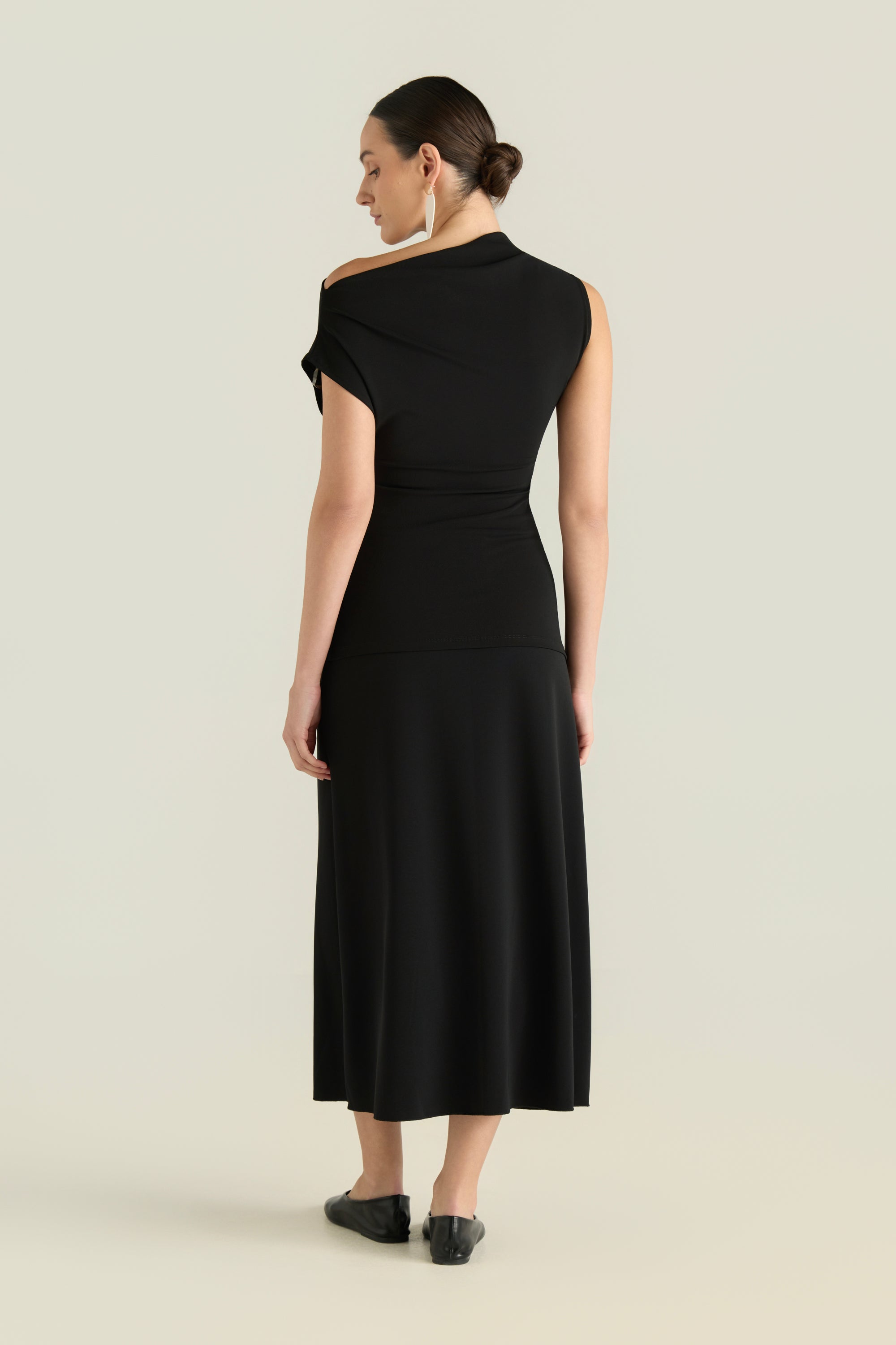 One Shoulder Draped Top