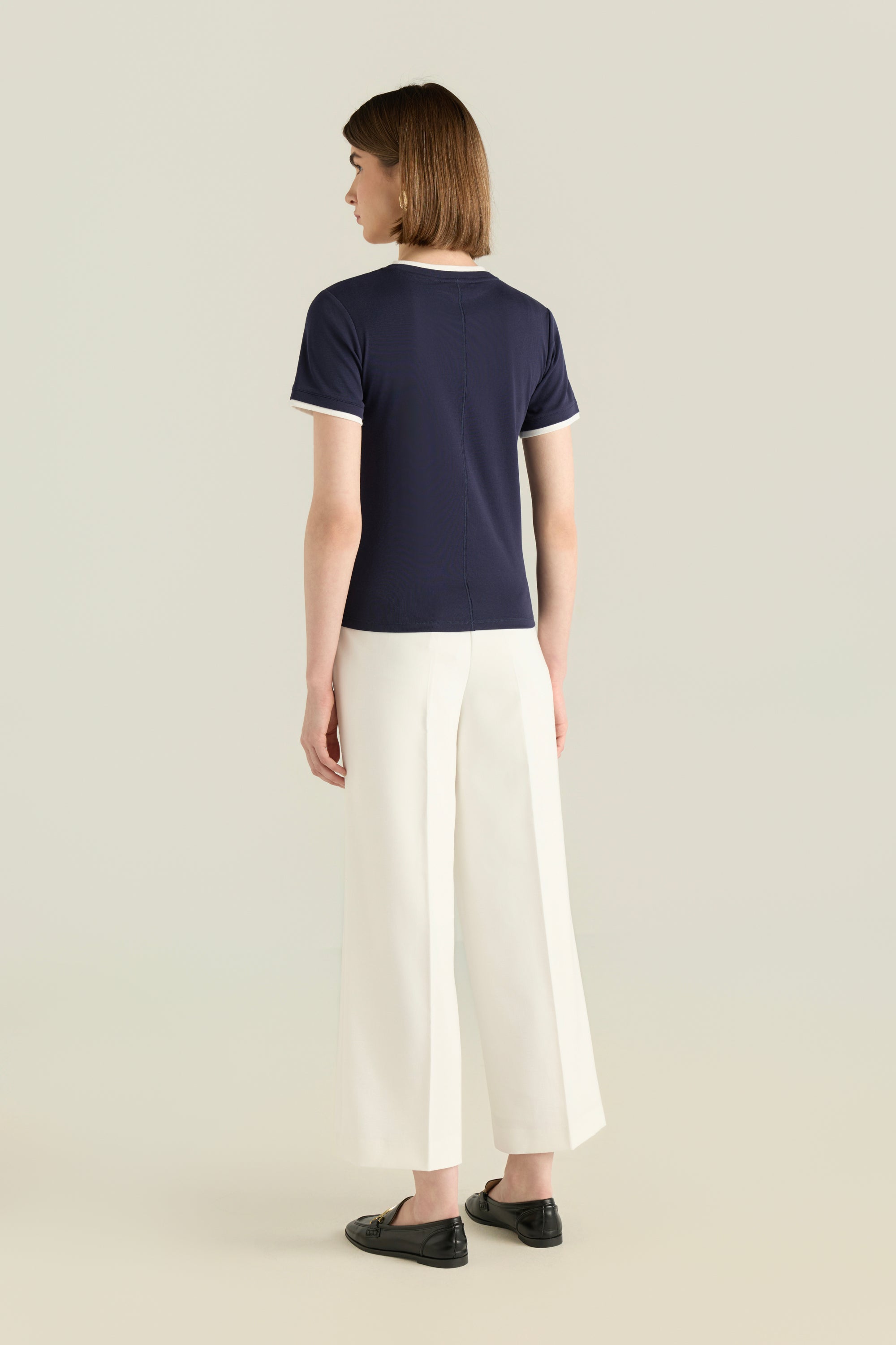 Contrast Short Sleeve T-Shirt