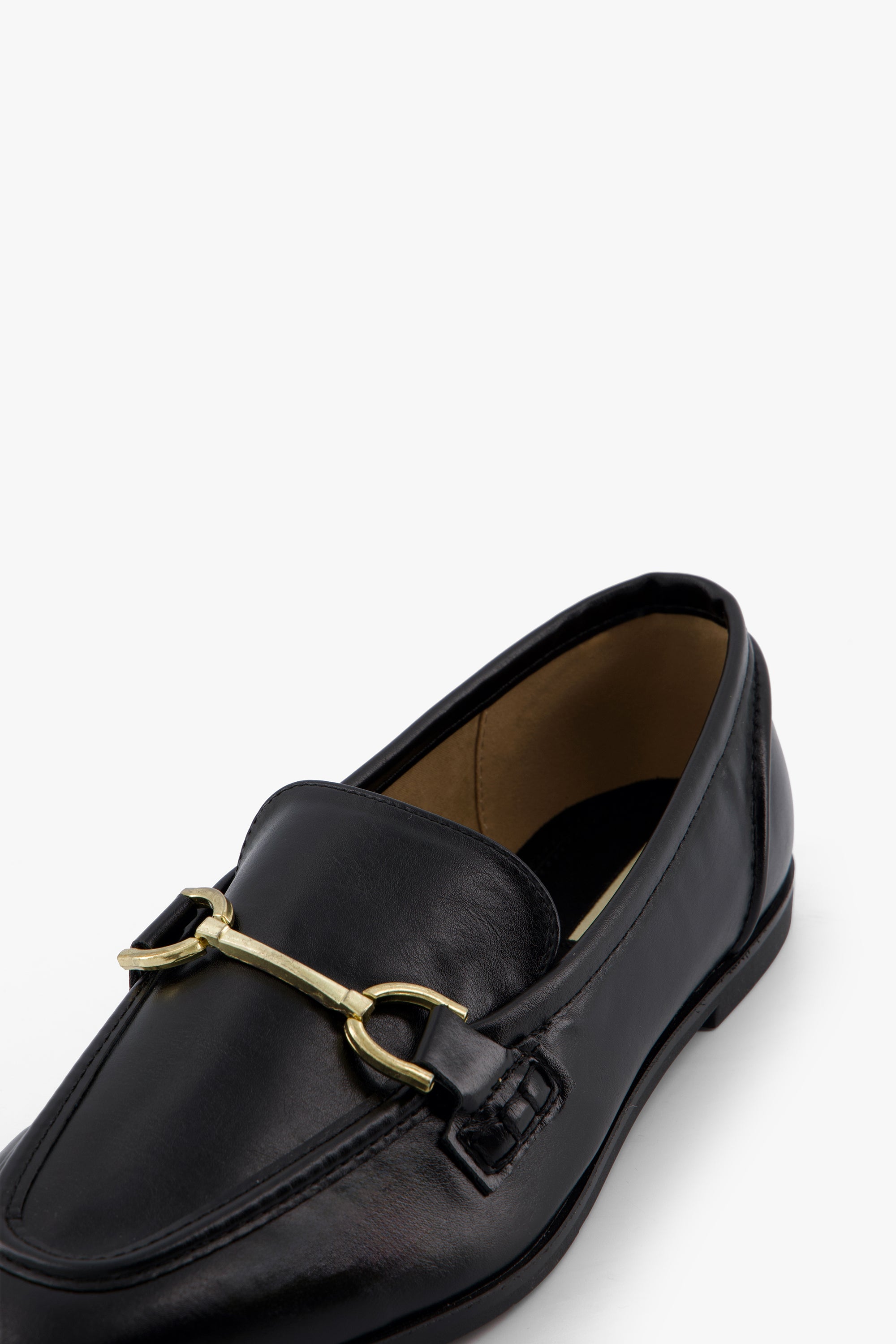 Horseshoe Leather Loafers
