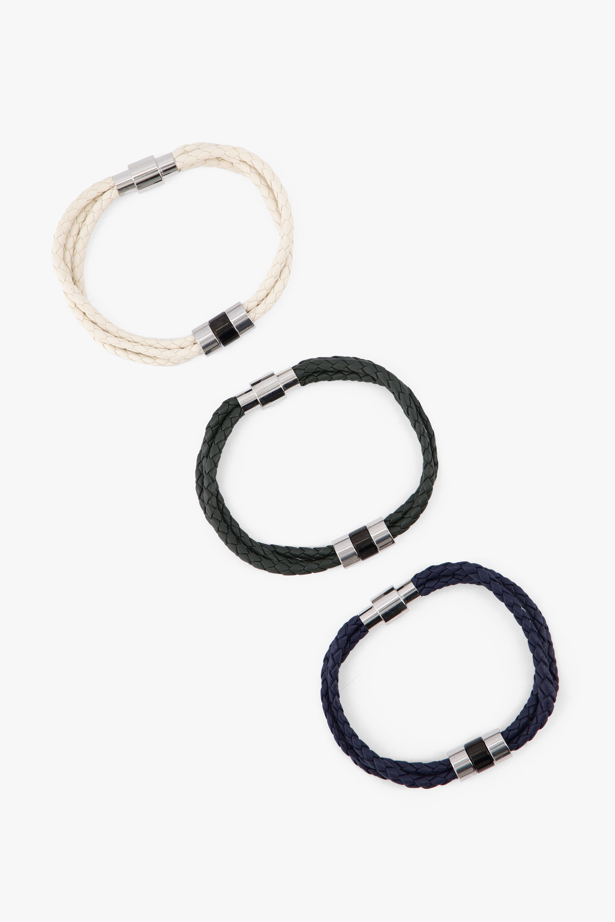 Men'S Intricate Leather Bracelet