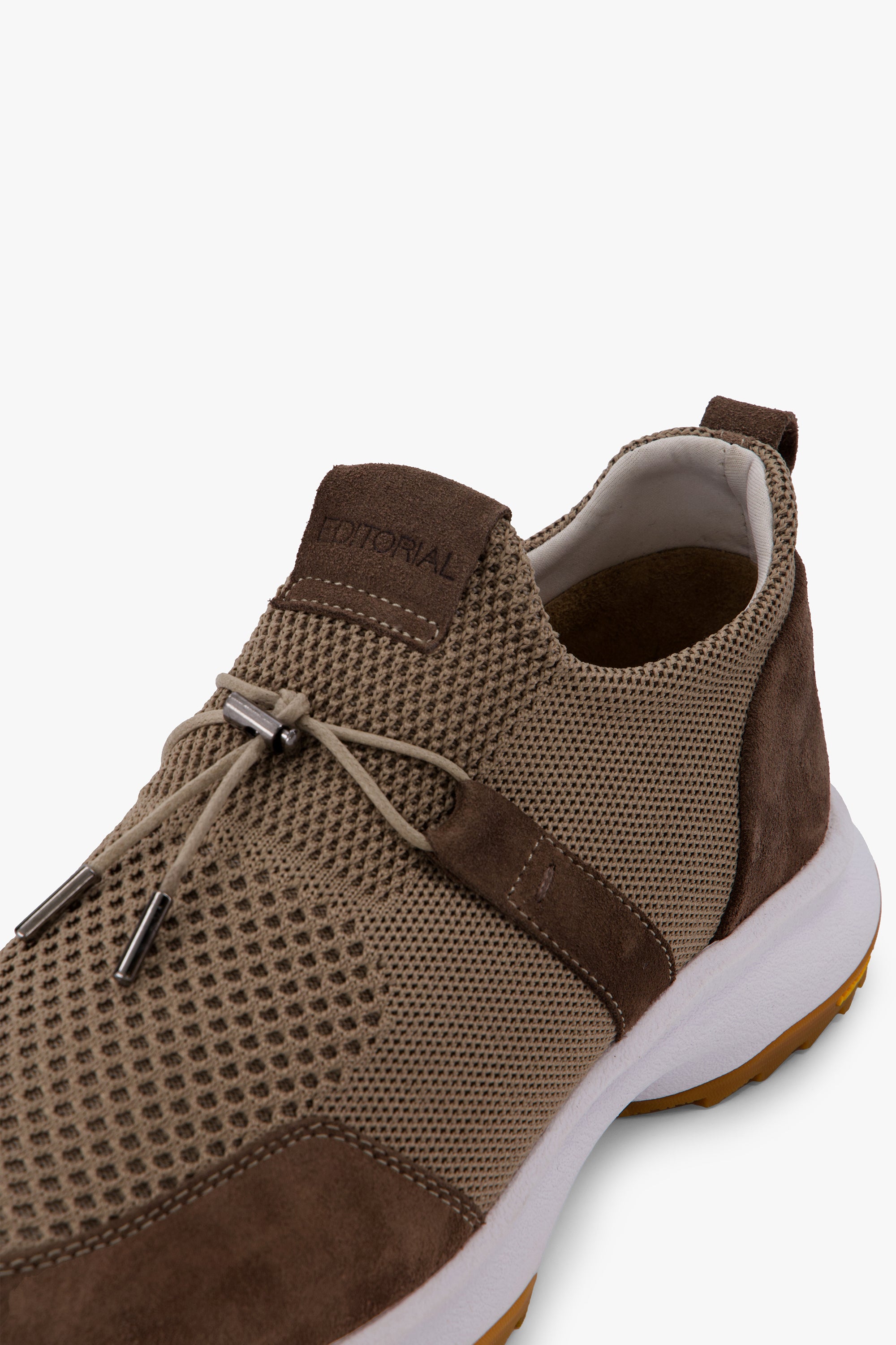 Men'S Contrast Texture Sneakers