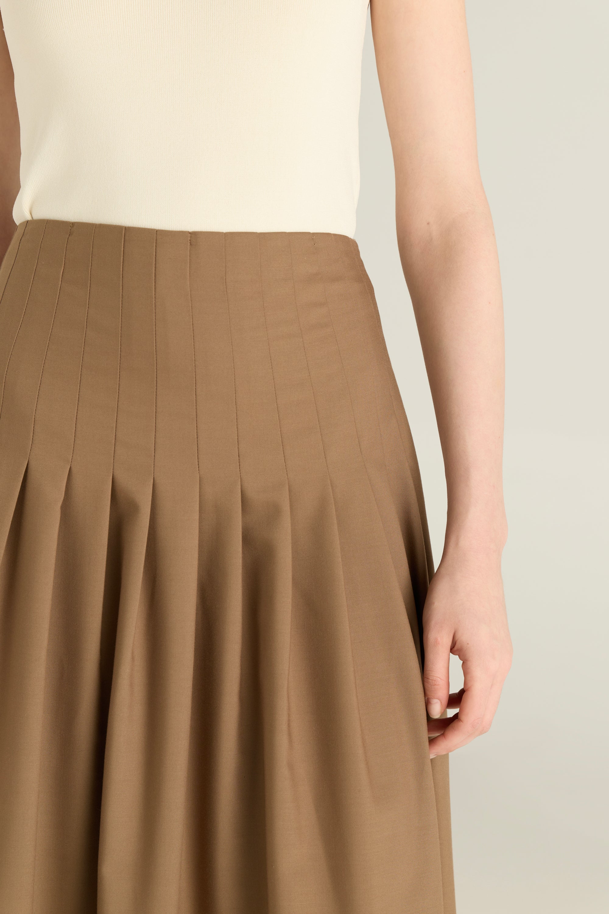 Flowing Flared Maxi Skirt