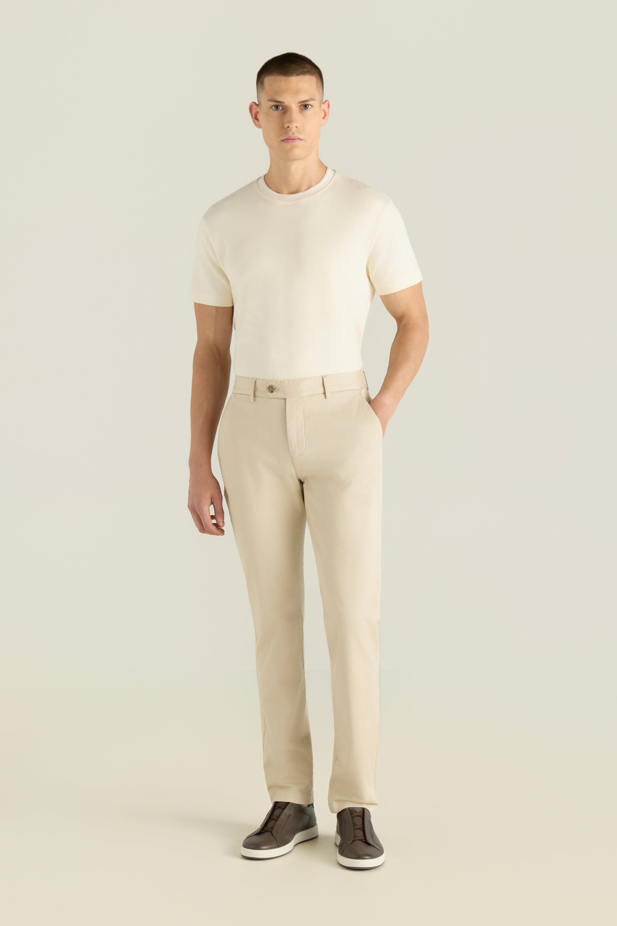 Men'S Tapered Chino Pants
