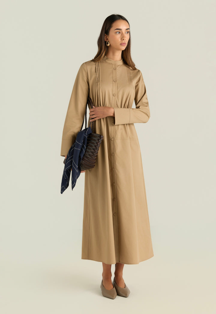 Elasticated Waist Maxi Dress