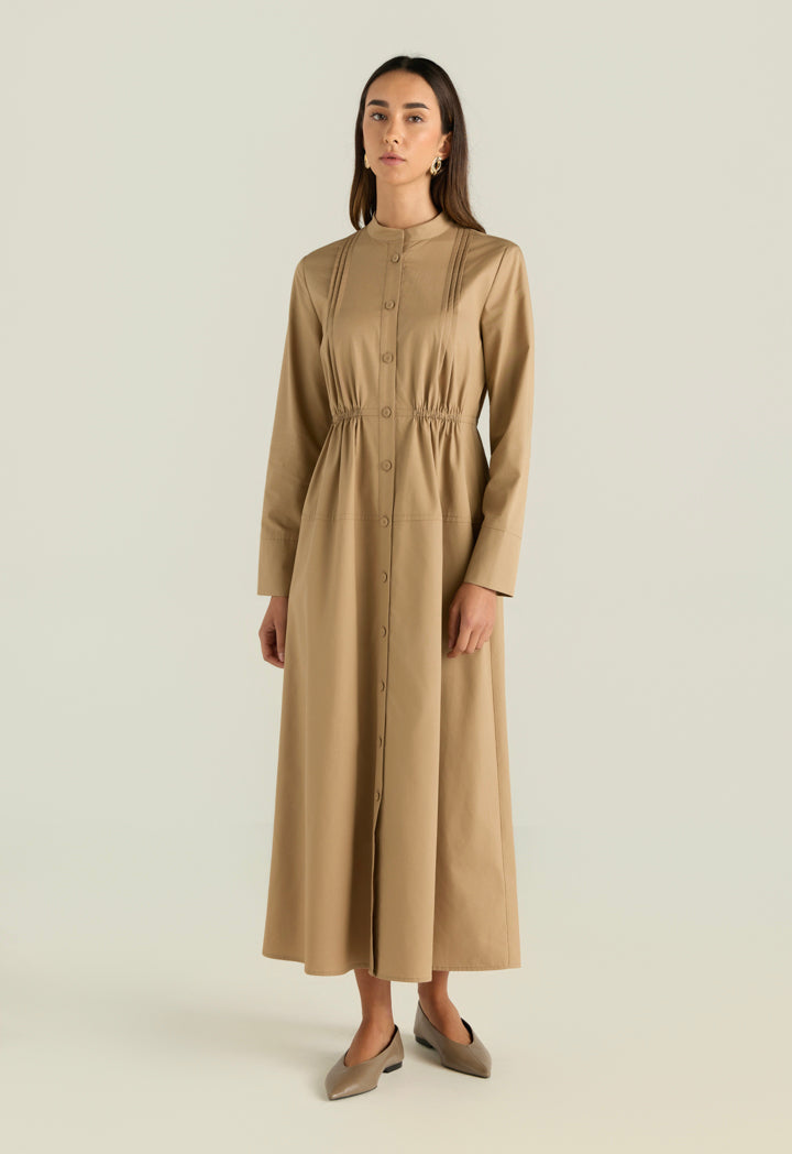 Elasticated Waist Maxi Dress