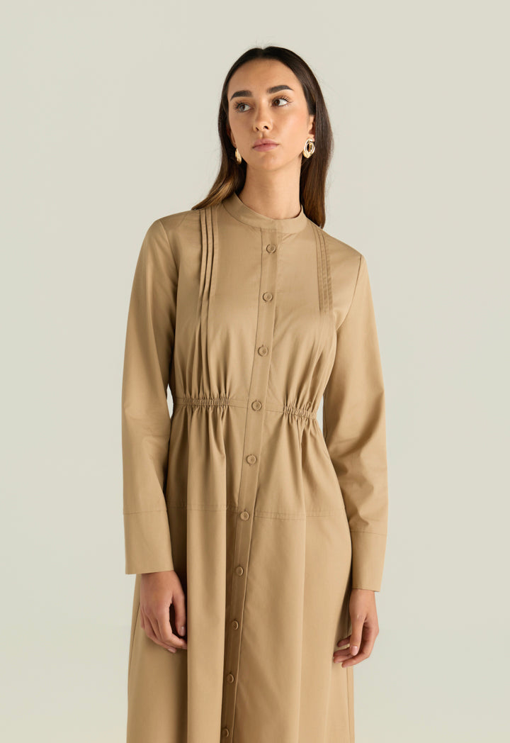 Elasticated Waist Maxi Dress