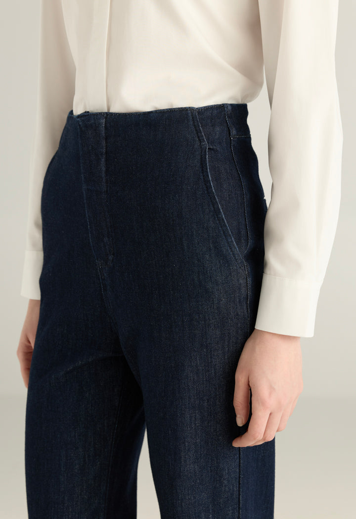 Dark Wash Straight Jeans