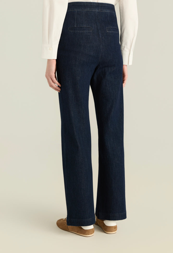 Dark Wash Straight Jeans