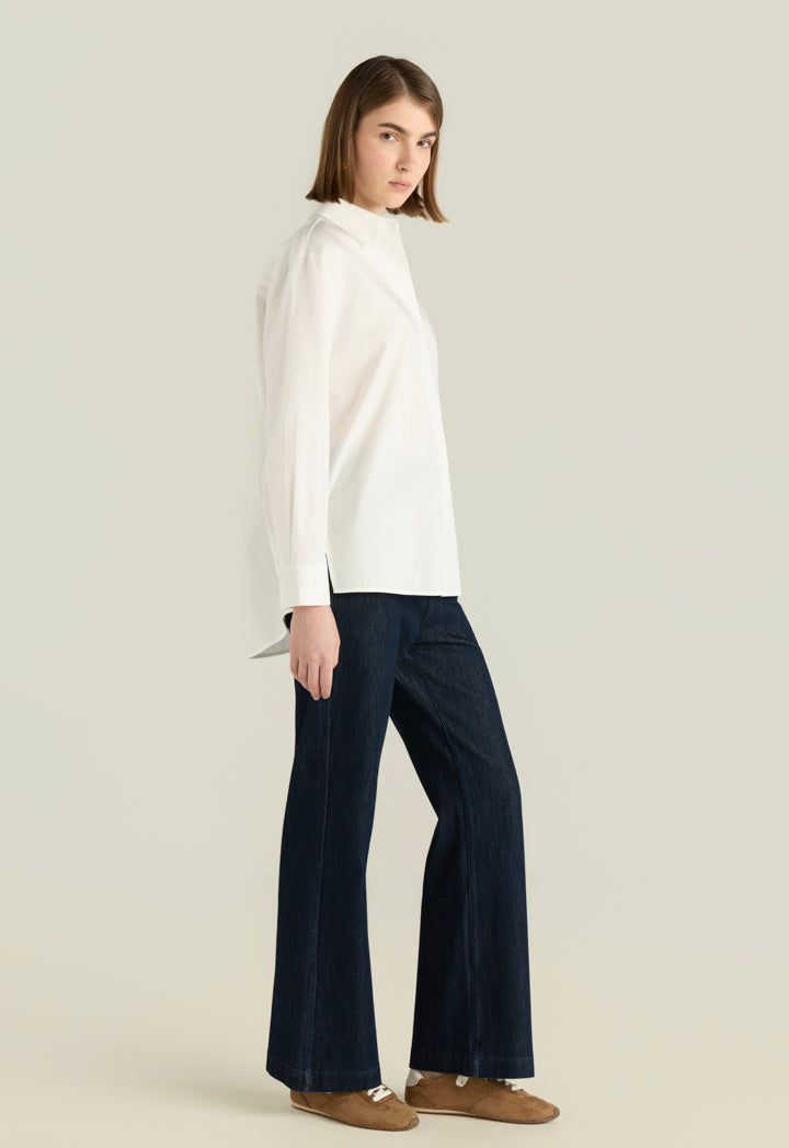 Classic Shirt With Embroidery