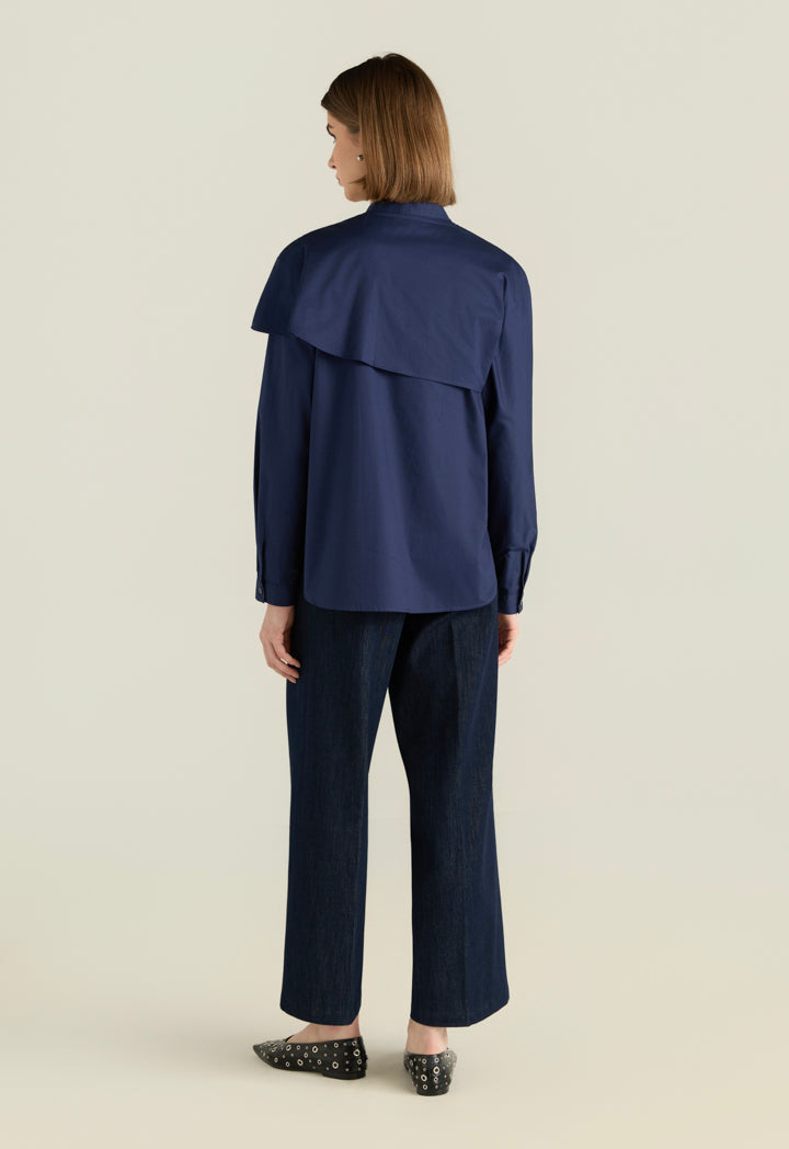 Overlay Shirt With Knot Details