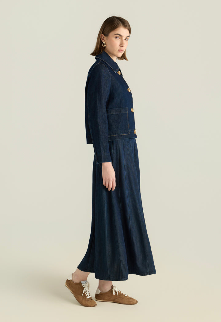 Denim Jacket With Pockets