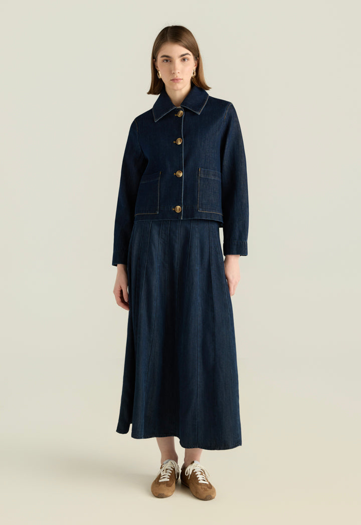 Denim Jacket With Pockets